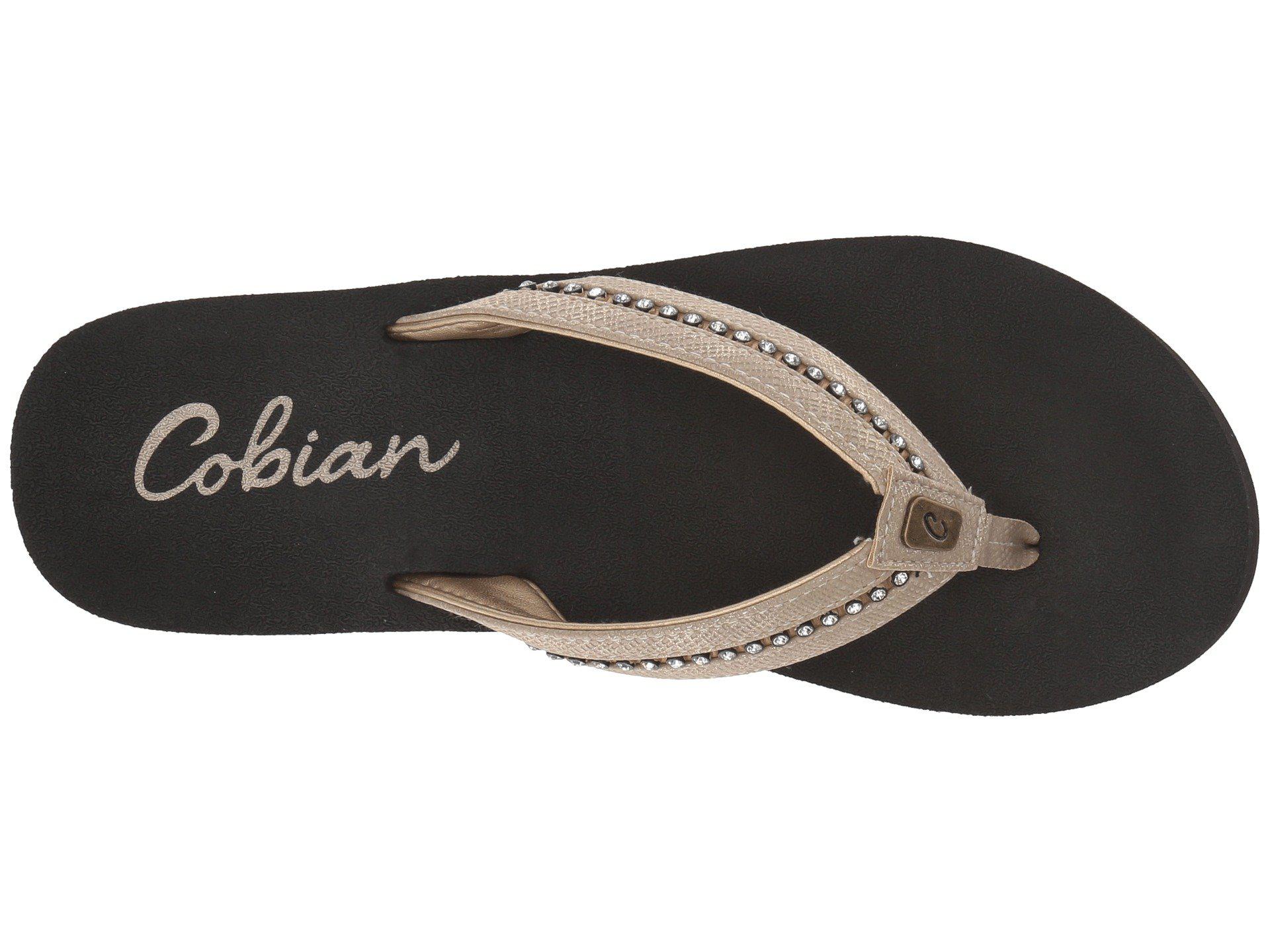 Cobian Tiffany Ii (black) Women's Sandals in Metallic | Lyst