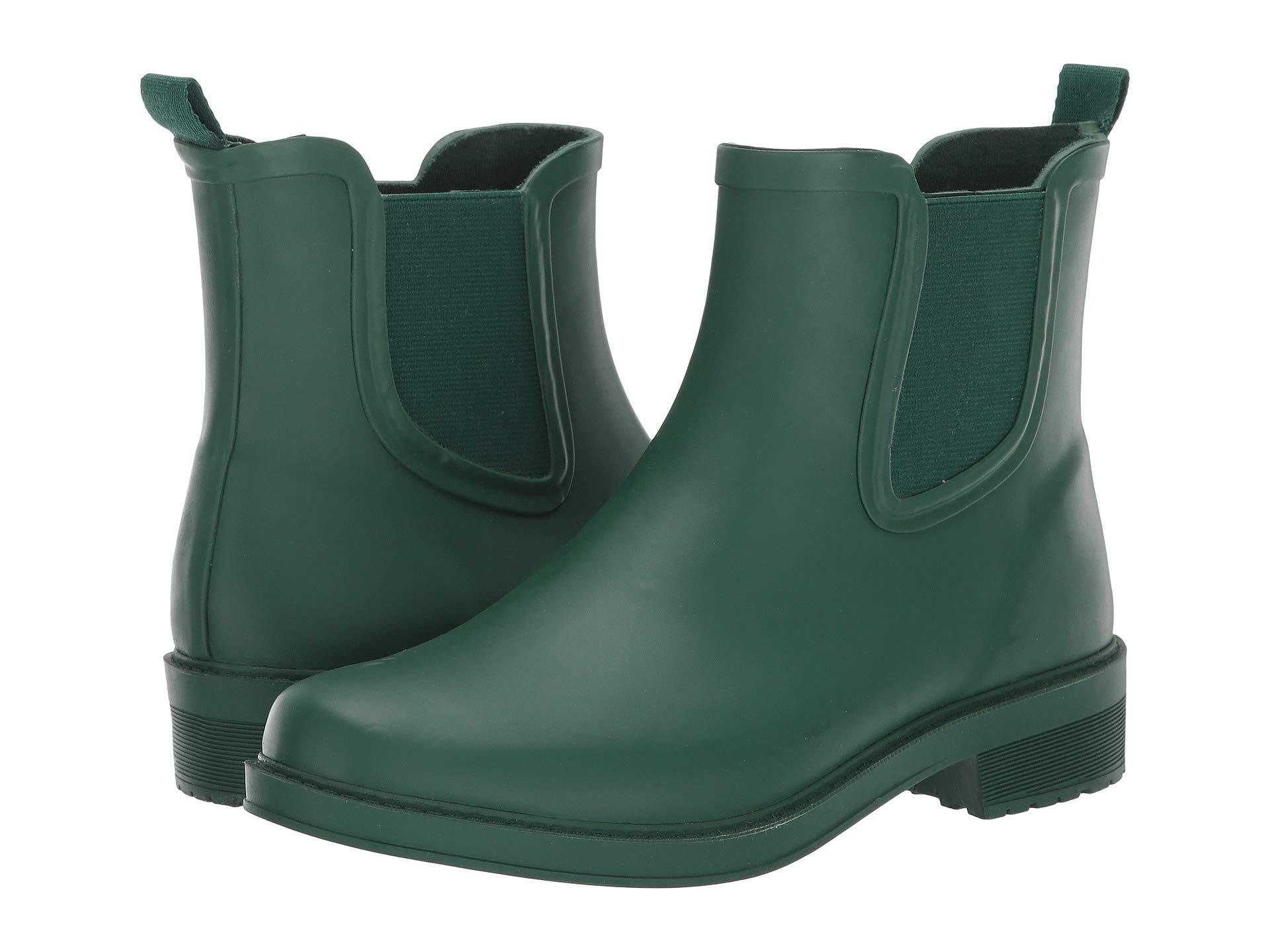 J.Crew Synthetic Chelsea Rain Boot in Olive (Green) - Lyst