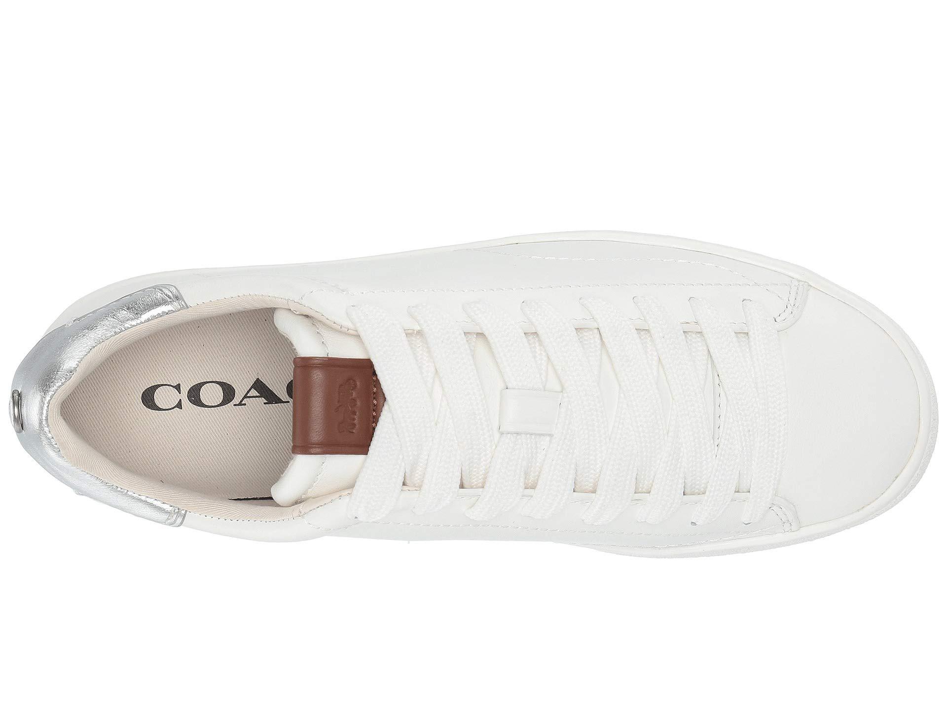 coach white sneakers womens