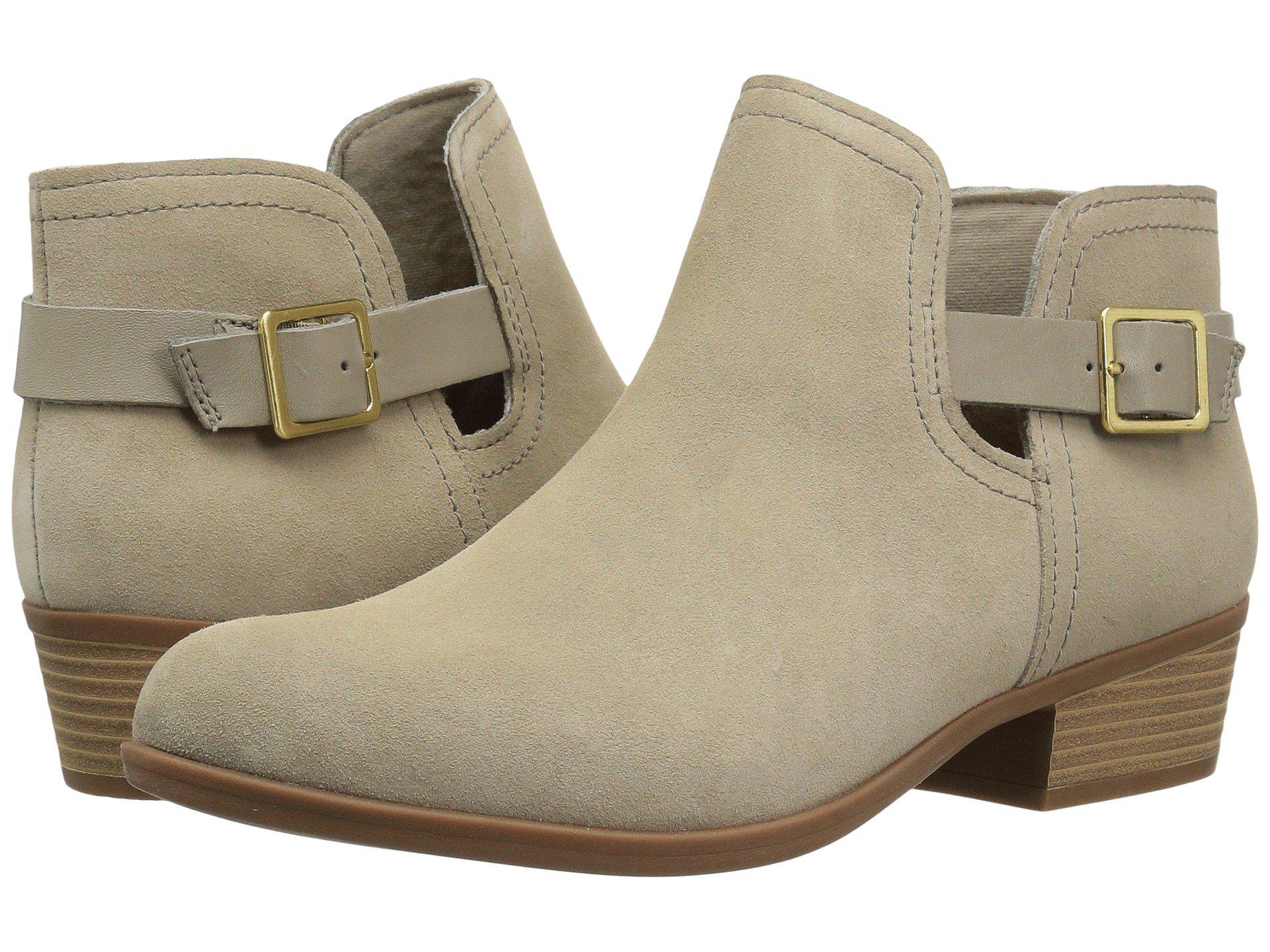 Clarks Suede Addiy Carisa Ankle Boot in 