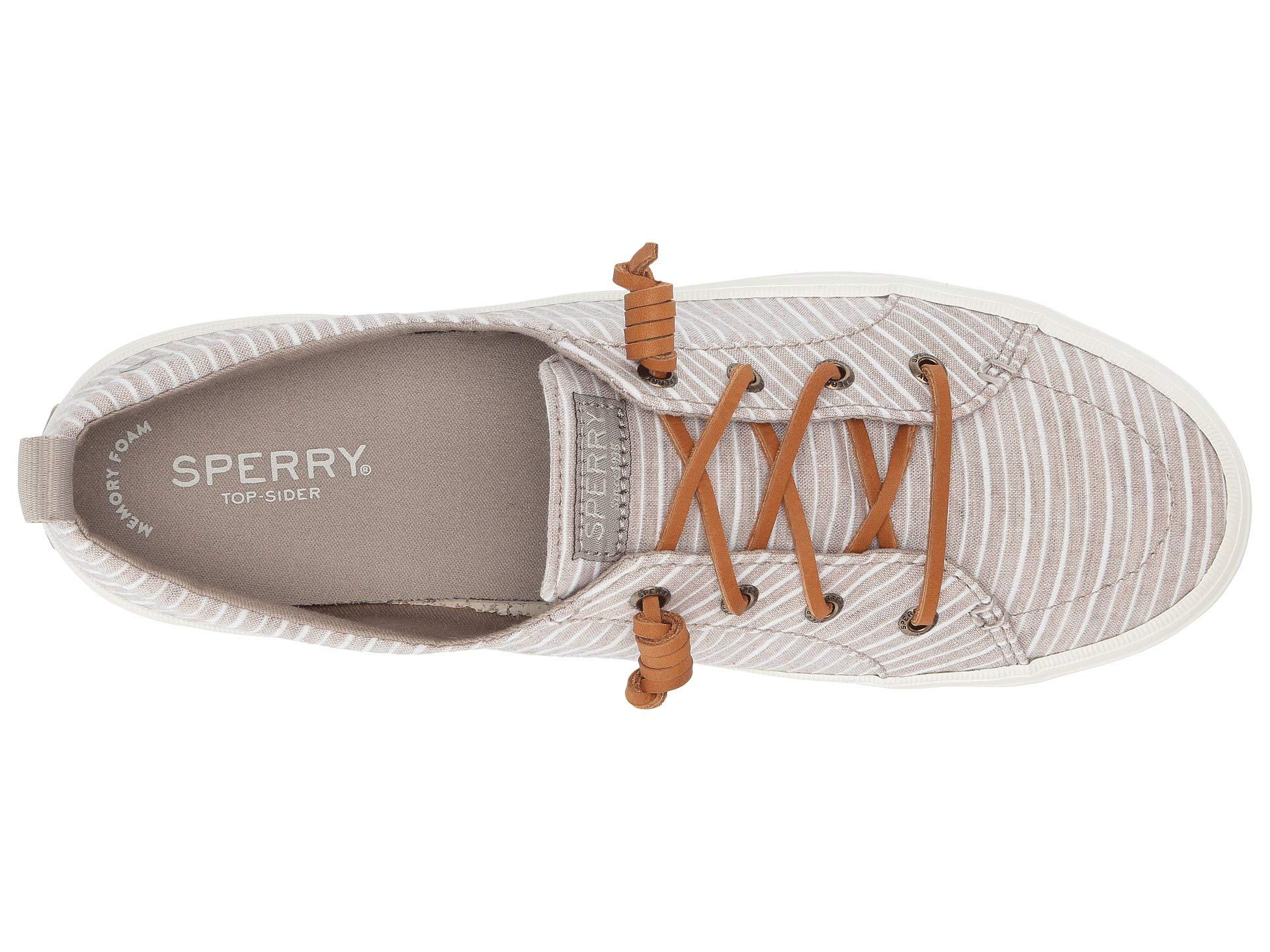 sperry crest vibe chambray stripe