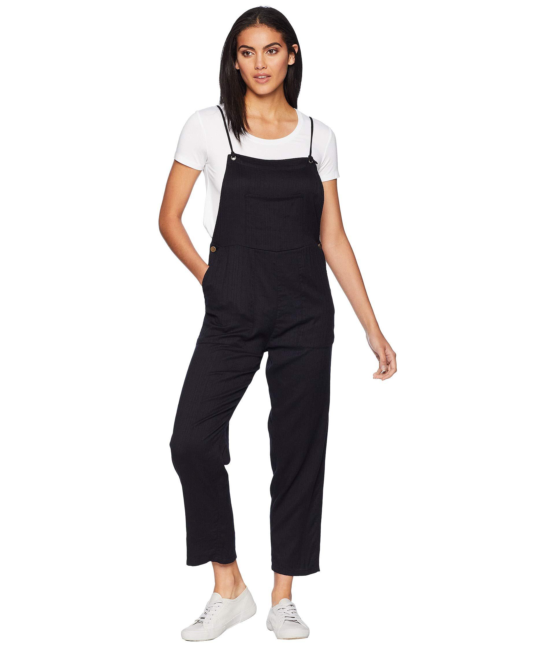 amuse society black overalls