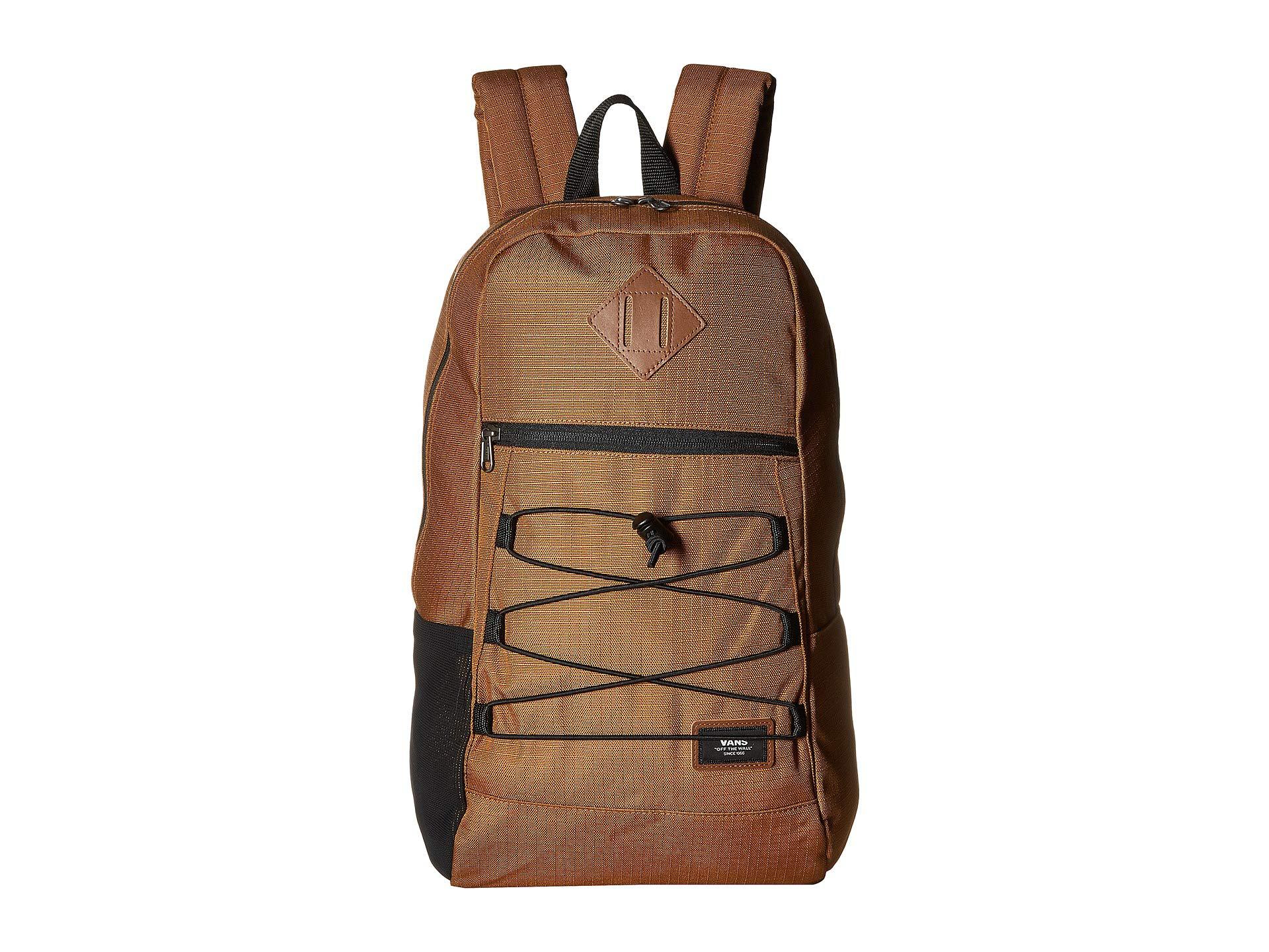 brown vans backpack