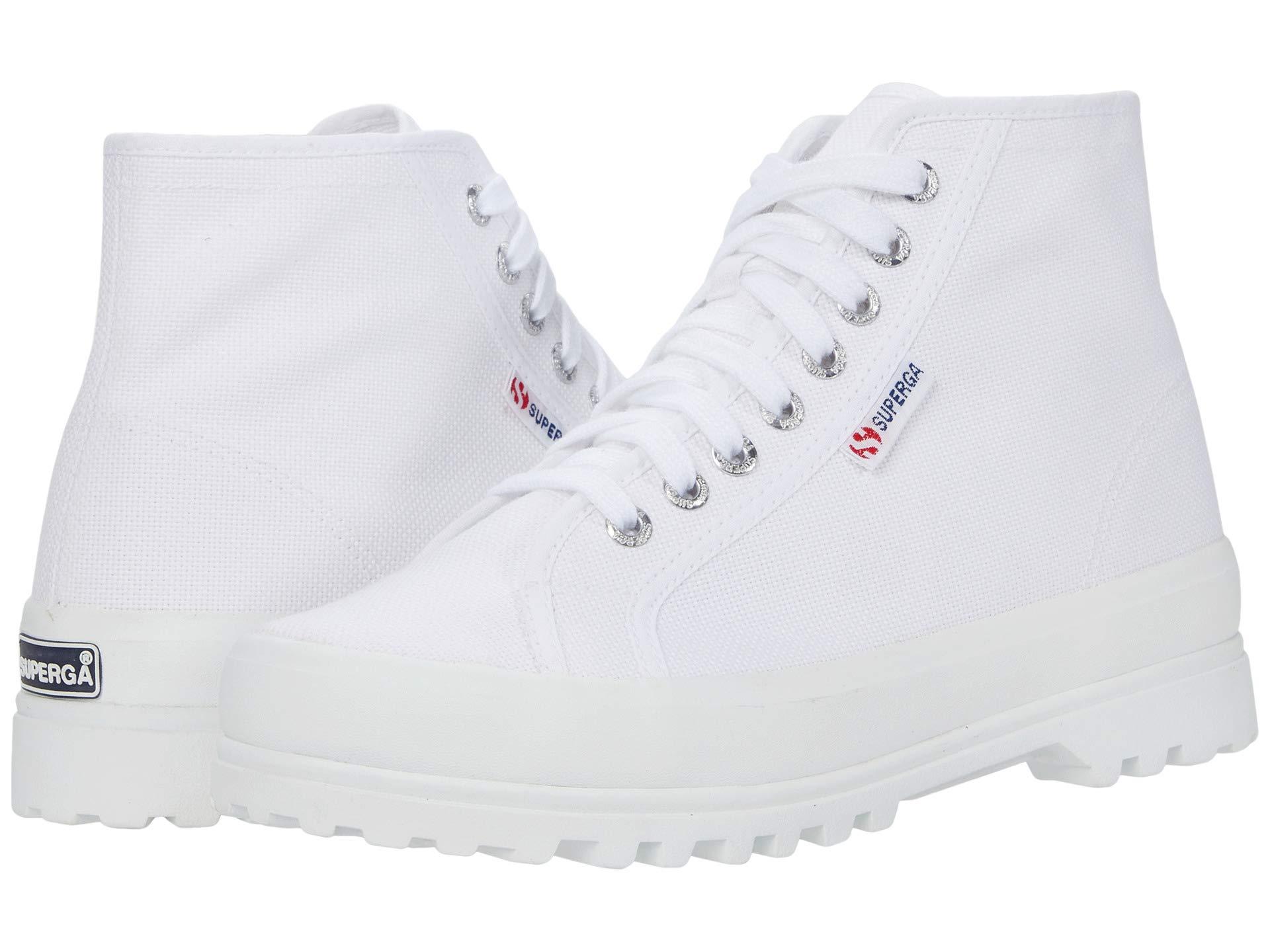 Superga Canvas 2341 Alpina Cotu Sneaker in White Lyst