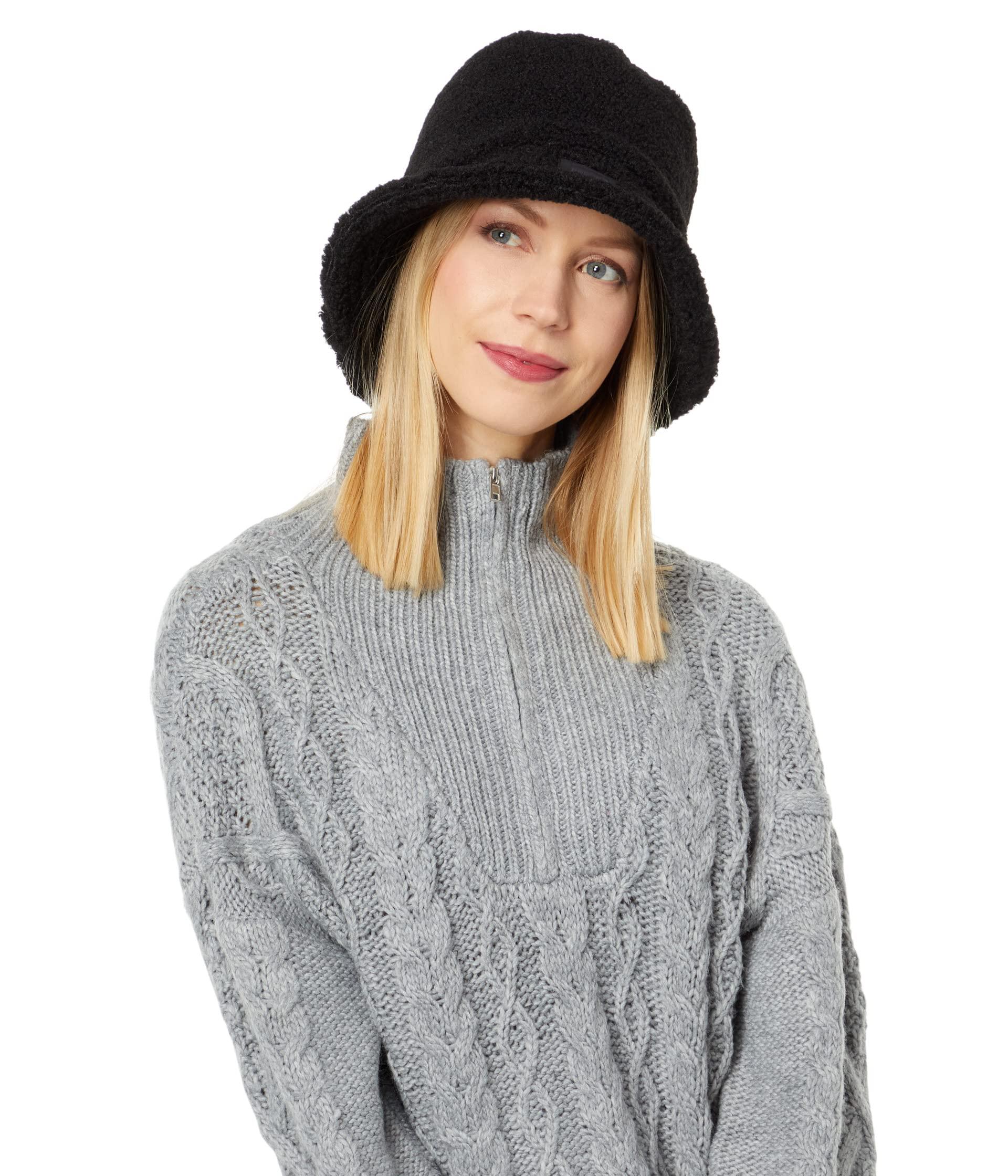 UGG Sherpa Bucket Hat in Gray Lyst