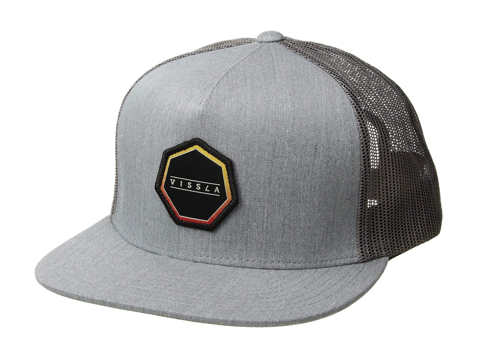 Vissla Cotton Sun Bar Hat (athletic Heather) Caps in Gray for Men Lyst