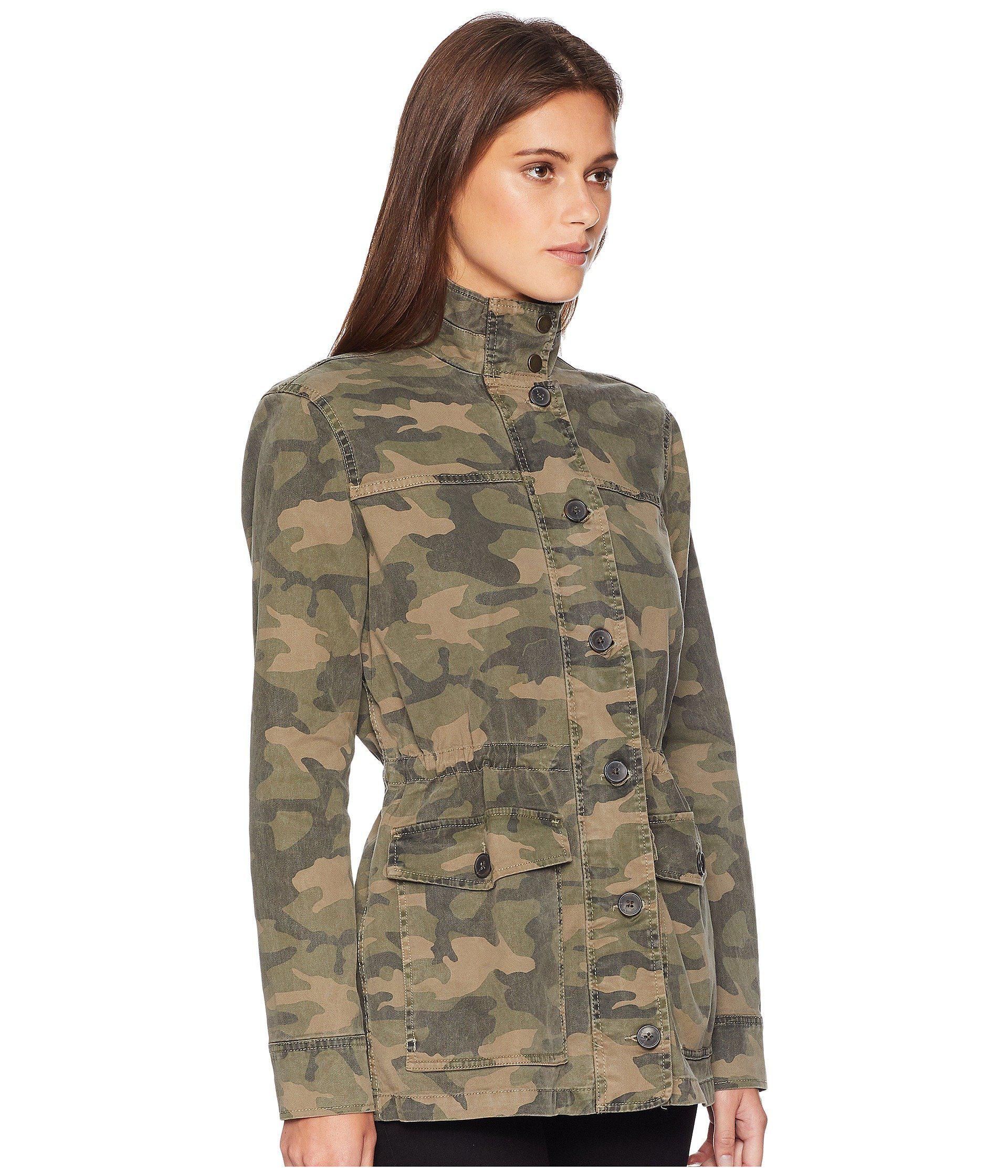 lucky brand camo jacket womens