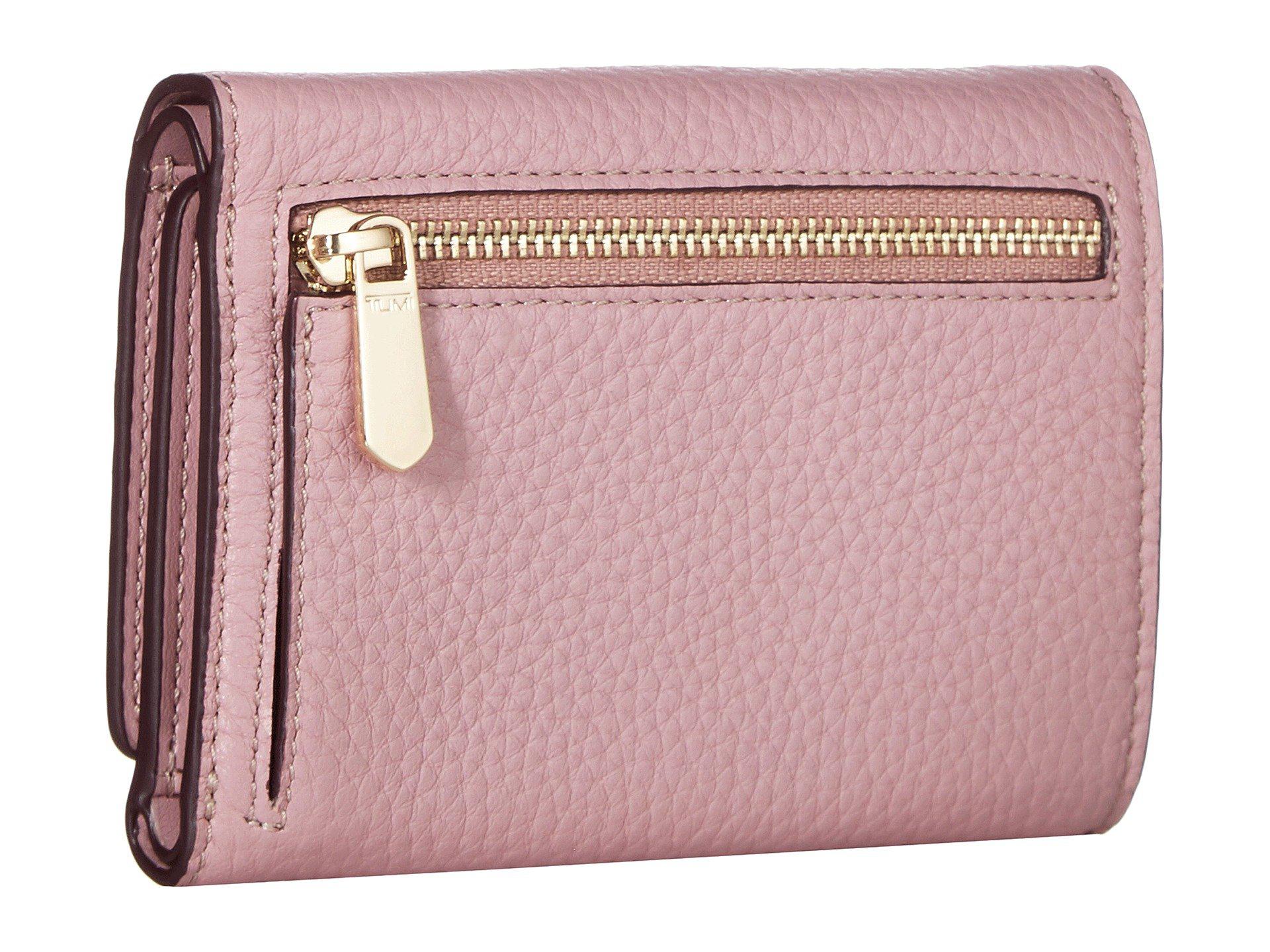 tumi wristlet wallet
