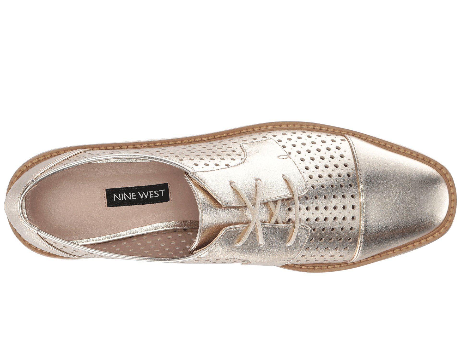 nine west verwin platform oxford