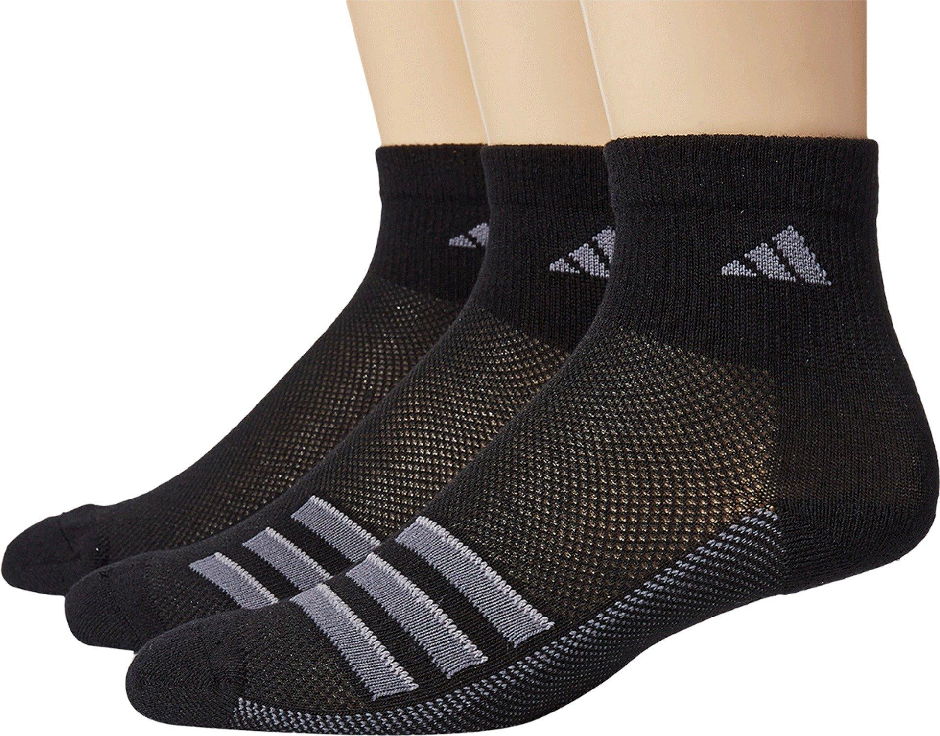 adidas Synthetic Superlite Quarter Socks in Black for Men Lyst