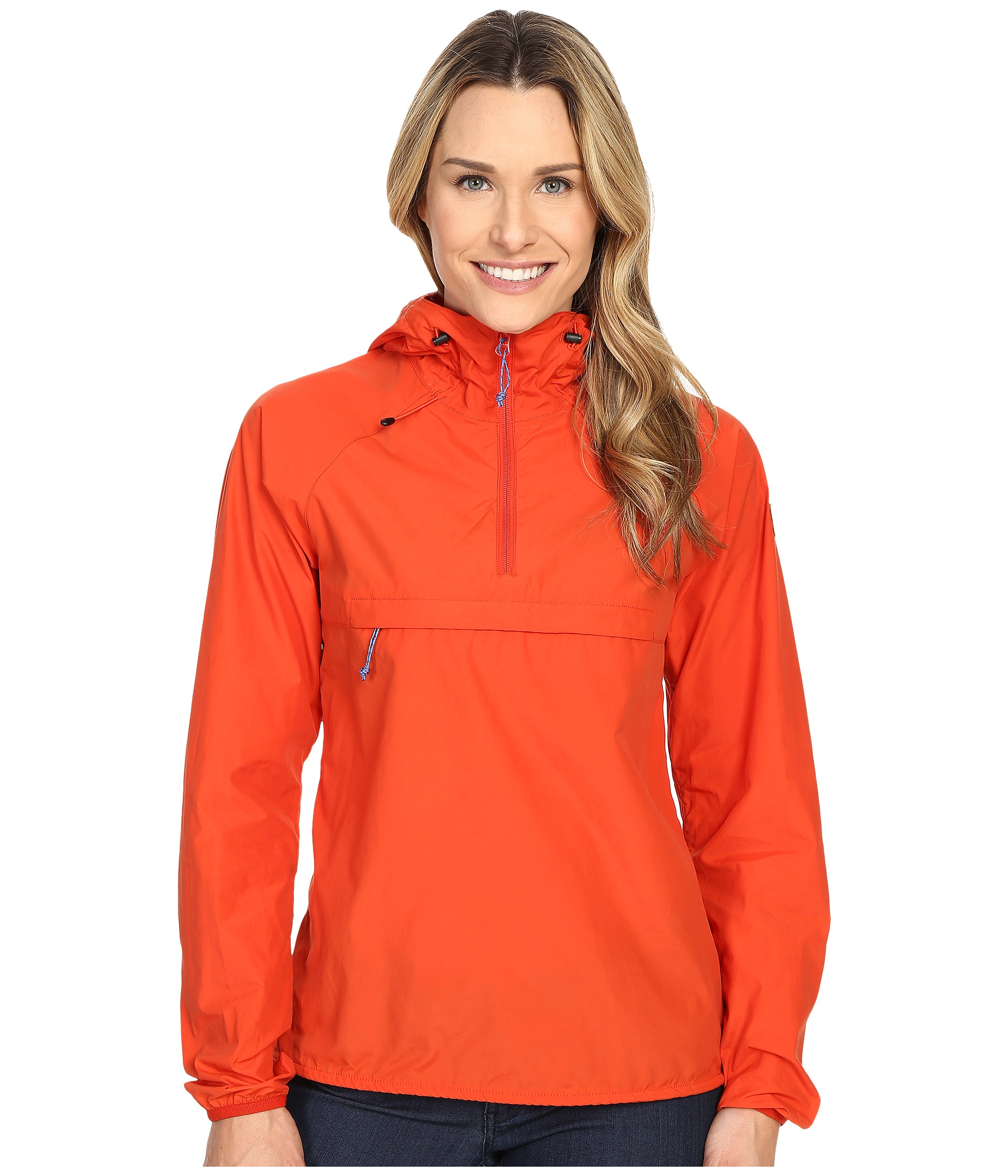 fjallraven high coast wind jacket orange