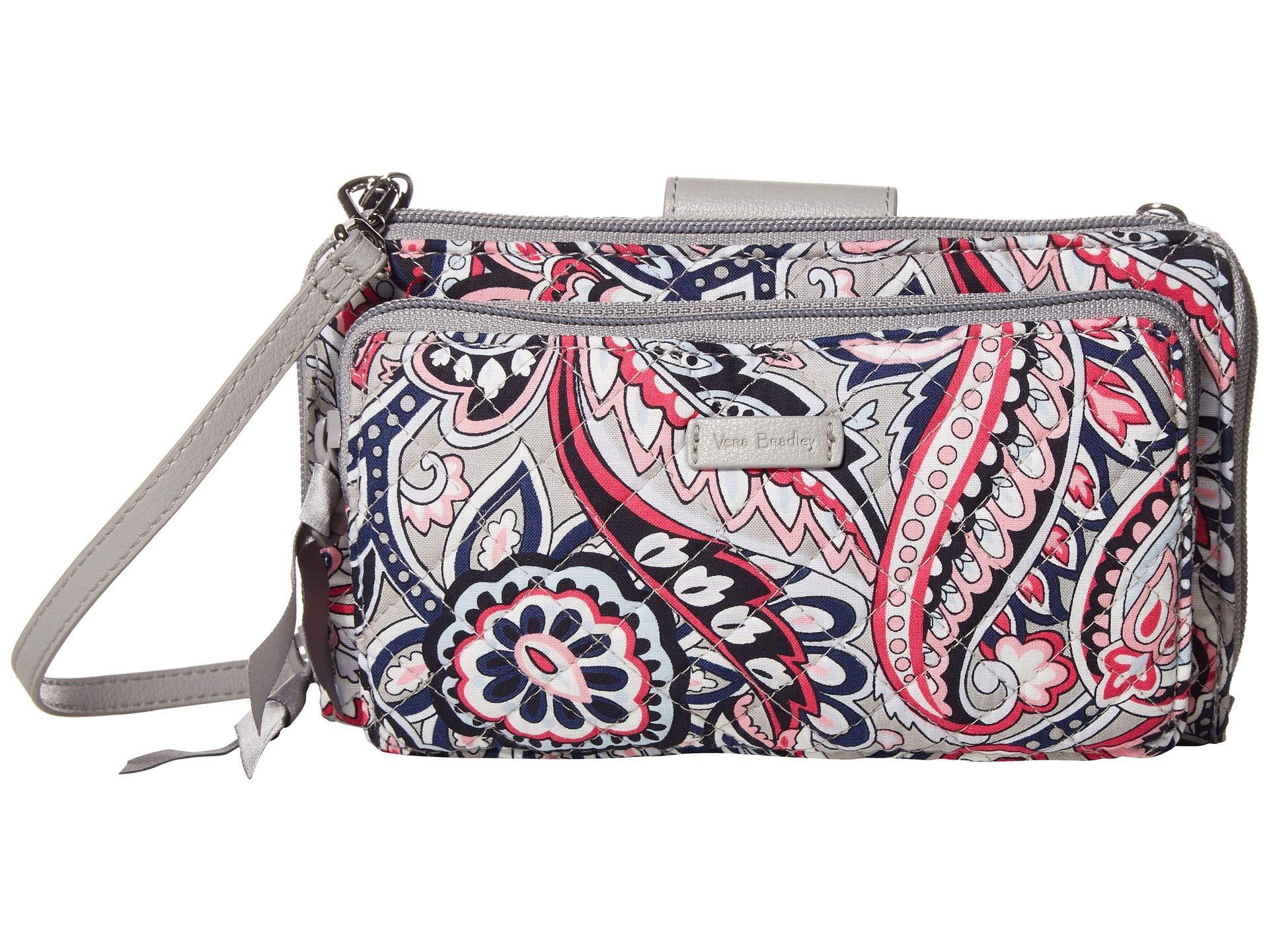 Vera Bradley Cotton Deluxe All Together Crossbody in Gray Lyst