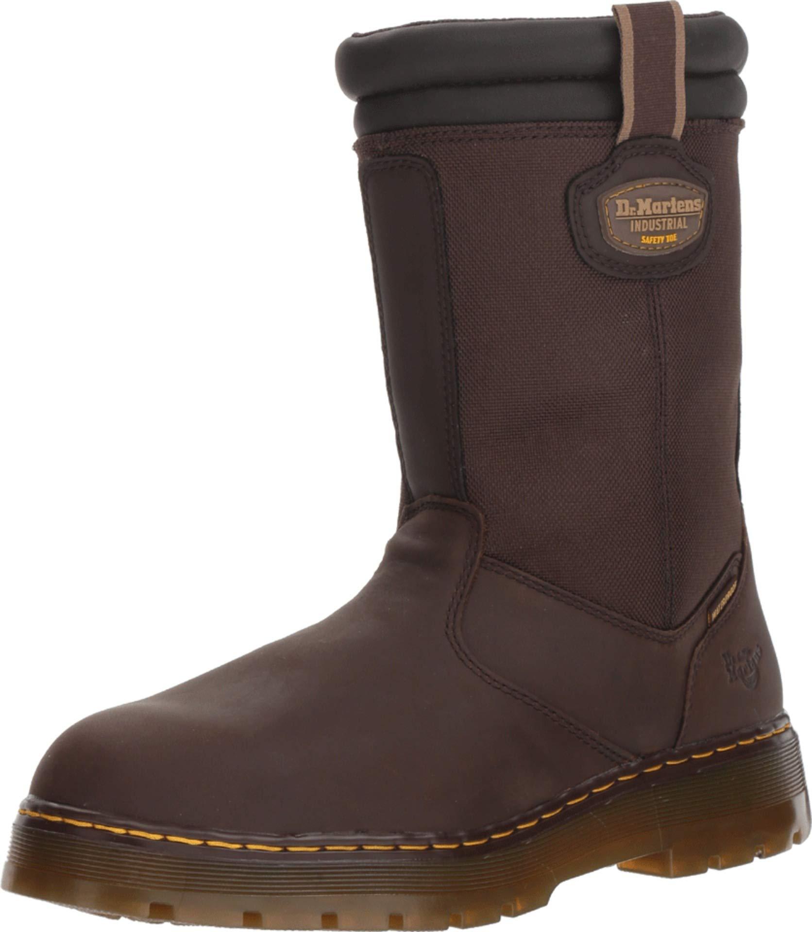 Dr. Martens Leather Corbel Wp St Rigger Boot in Brown for Men Lyst