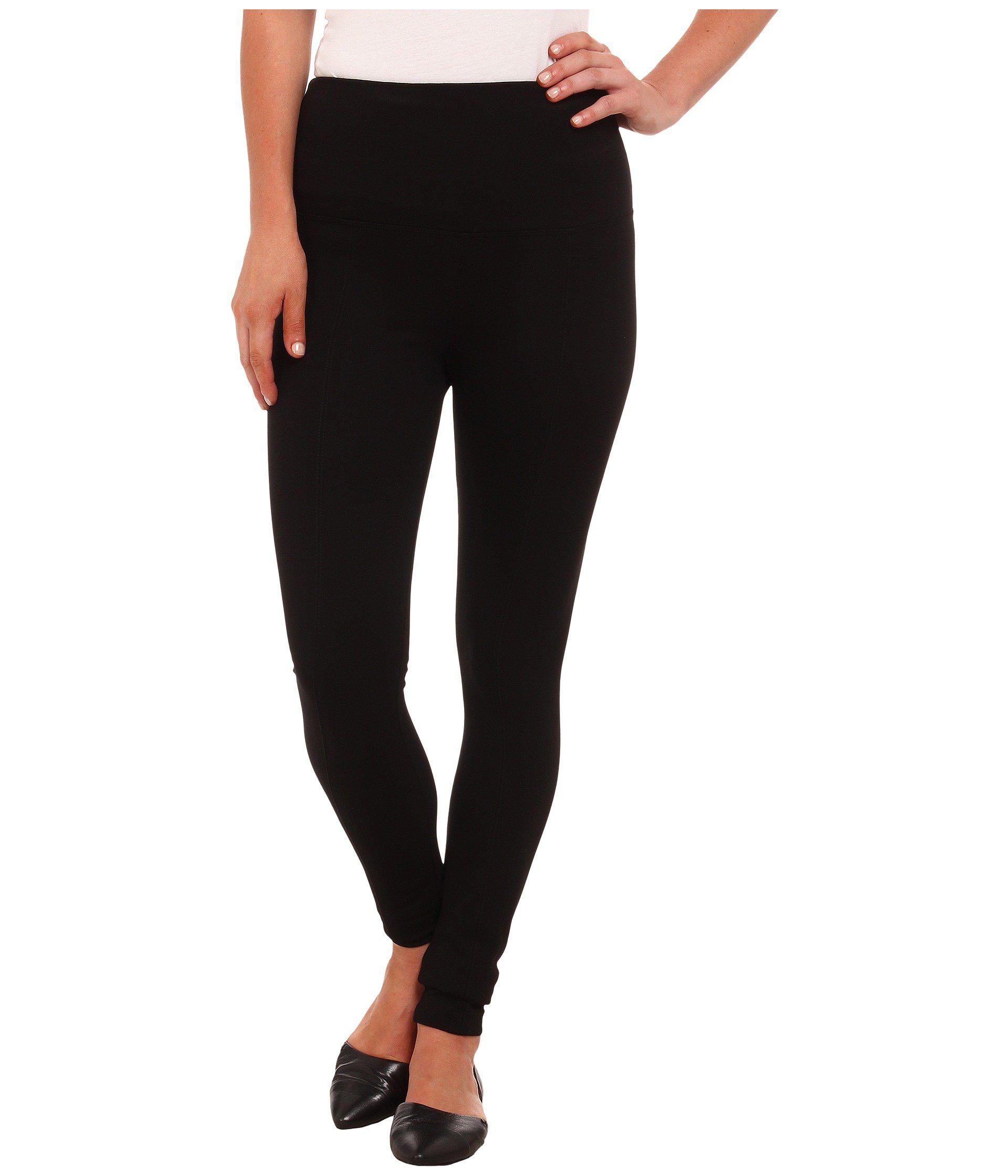 Lyssé Synthetic Ponte Legging W/ Center Seam 1519 in Black Lyst