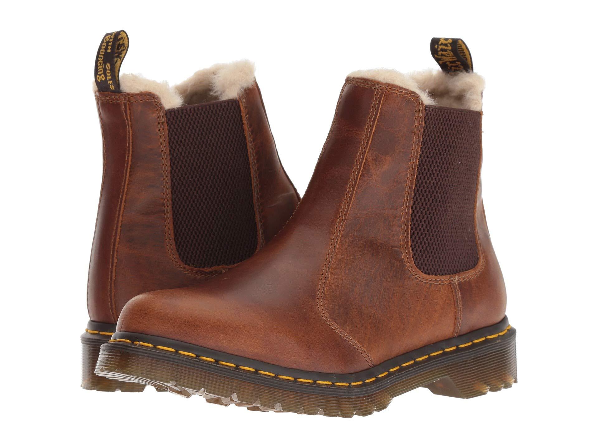 Dr. Martens 2976 Leonore Orleans in Butterscotch (Brown) - Save 72% - Lyst
