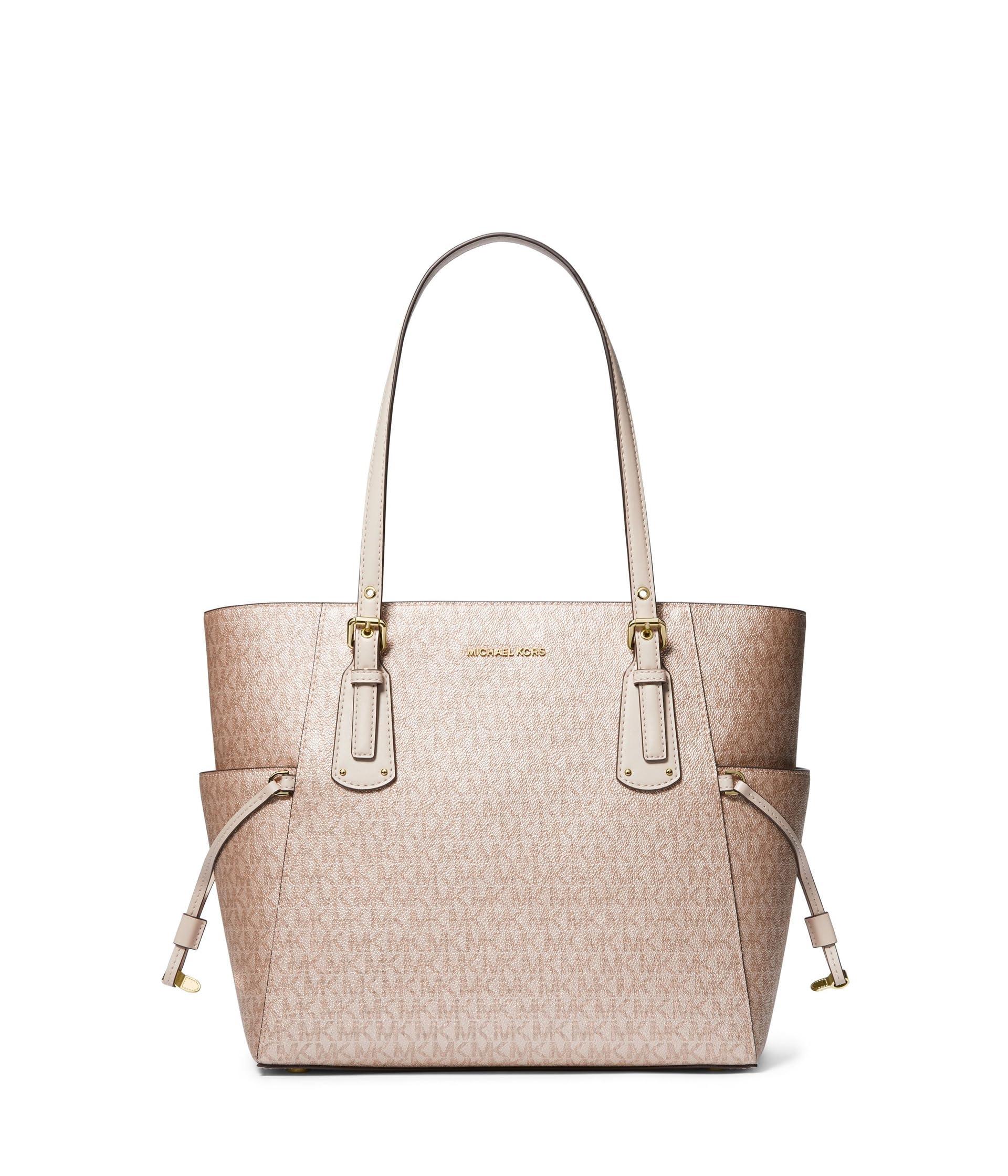  Michael Kors Voyager, Brown : Clothing, Shoes & Jewelry