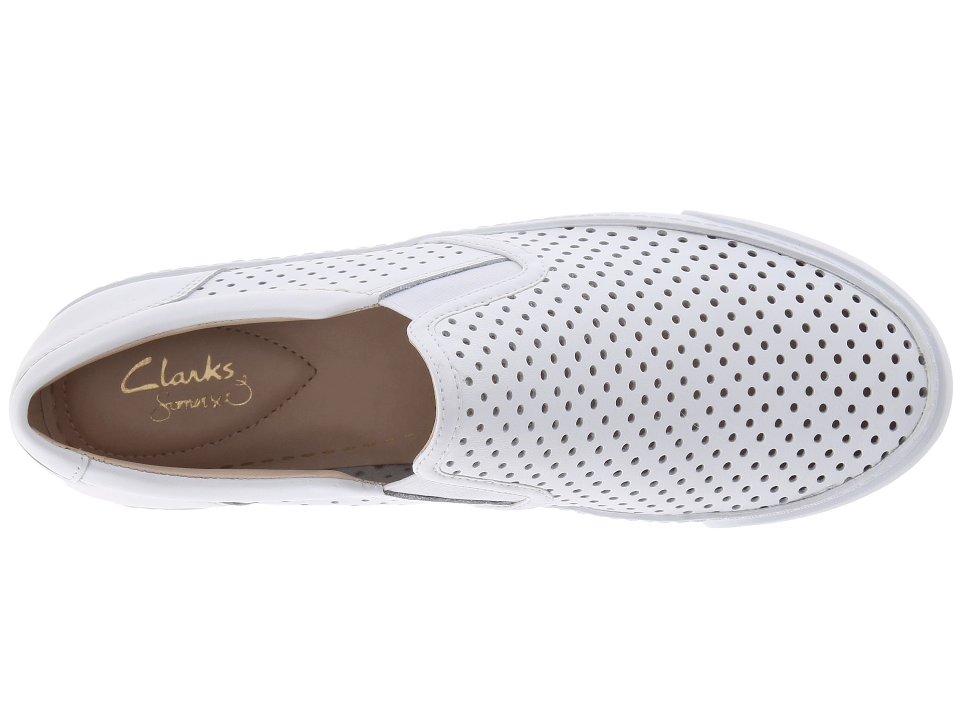 clarks glove puppet white