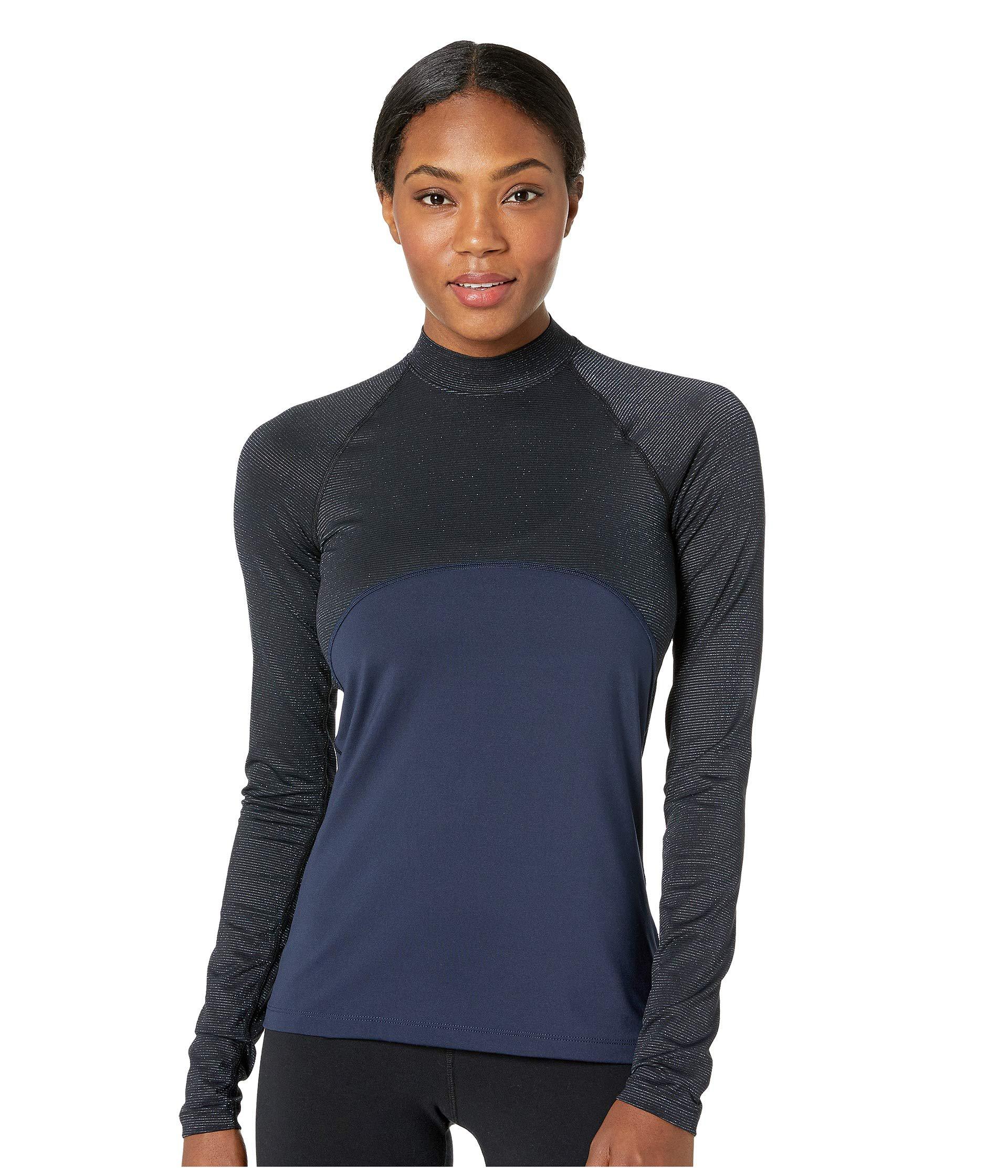 nike pro warm long sleeve top