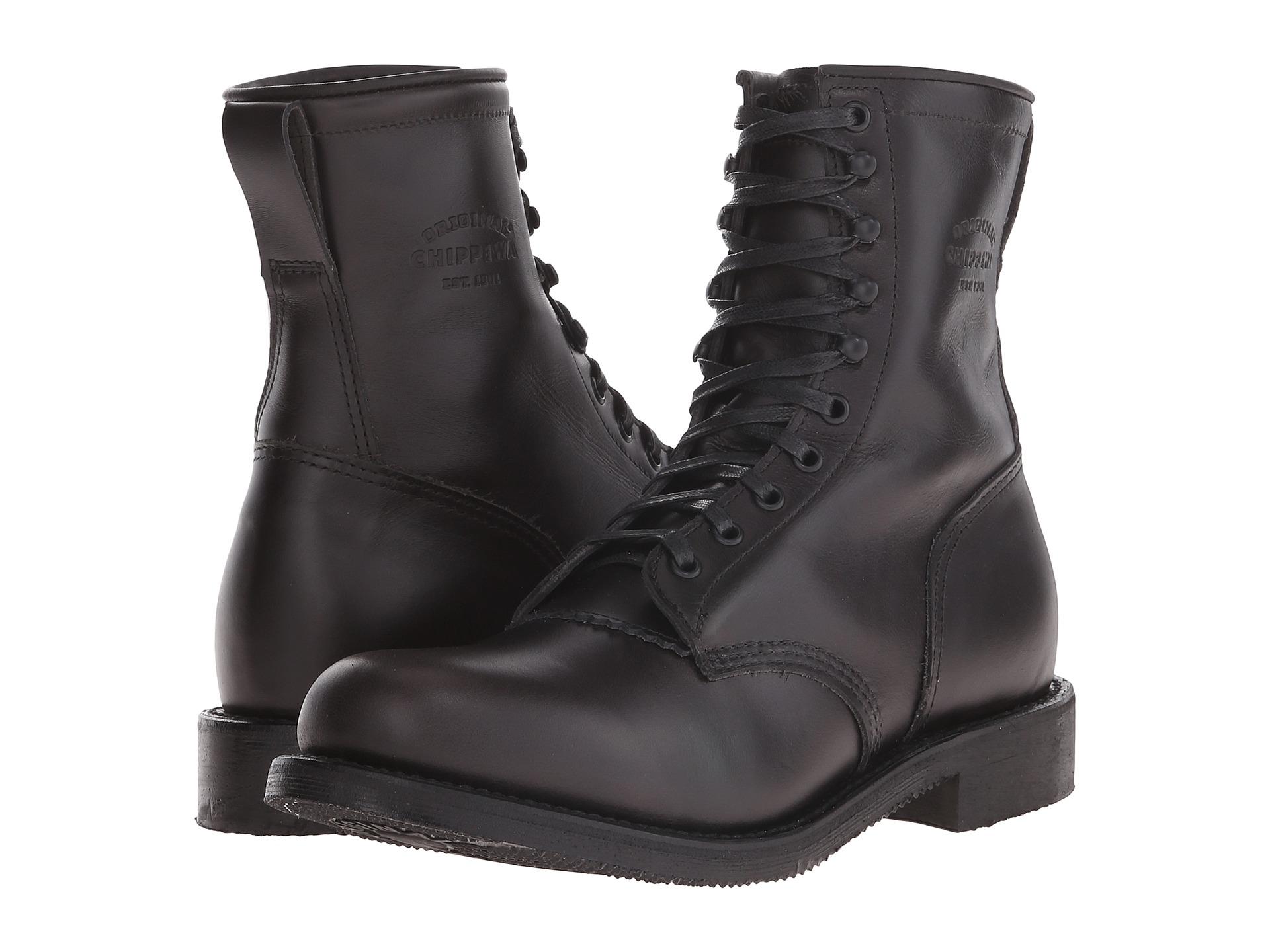 Chippewa 8" Service Boot in Black for Men Lyst