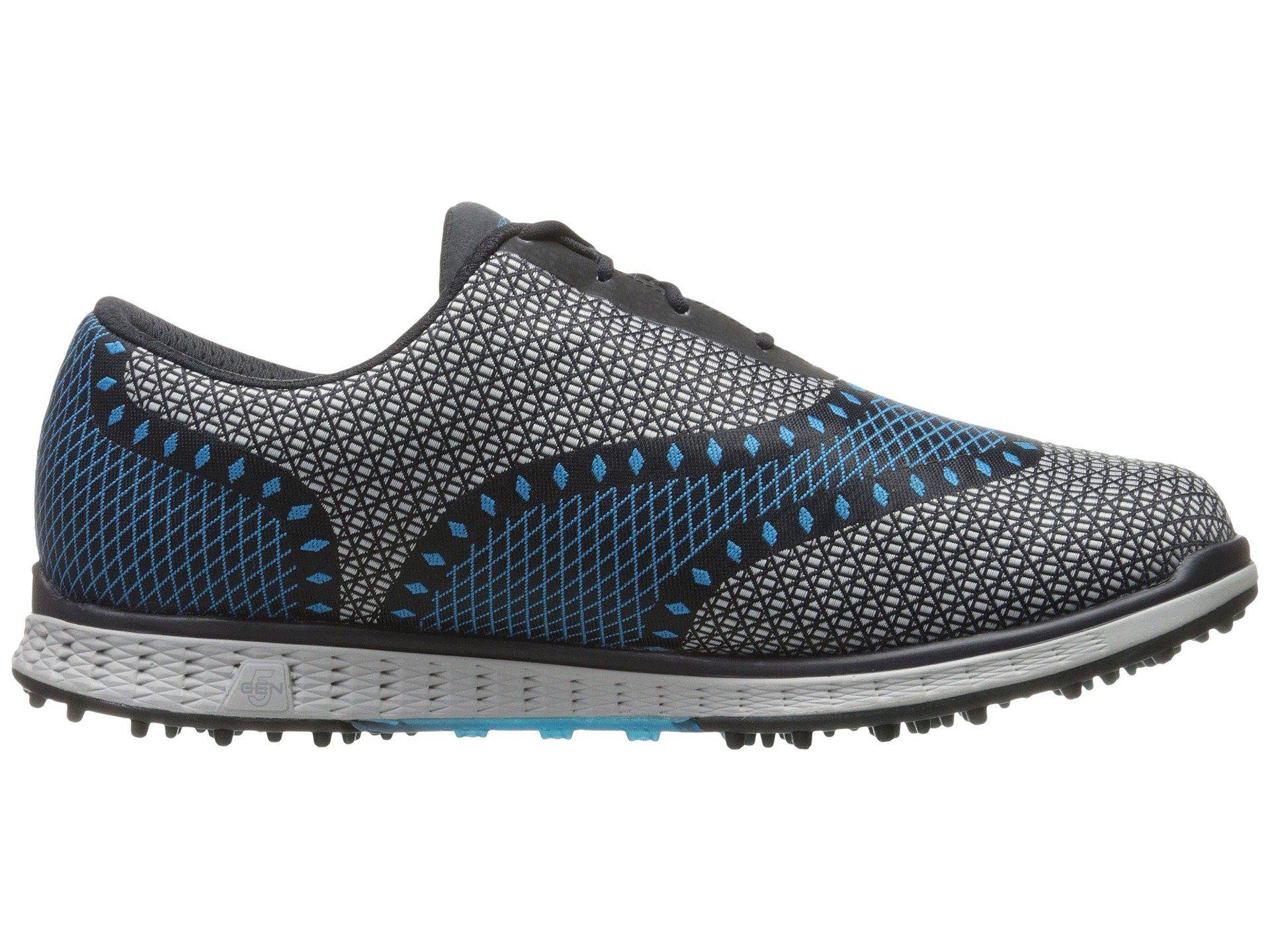 skechers golf shoes blue