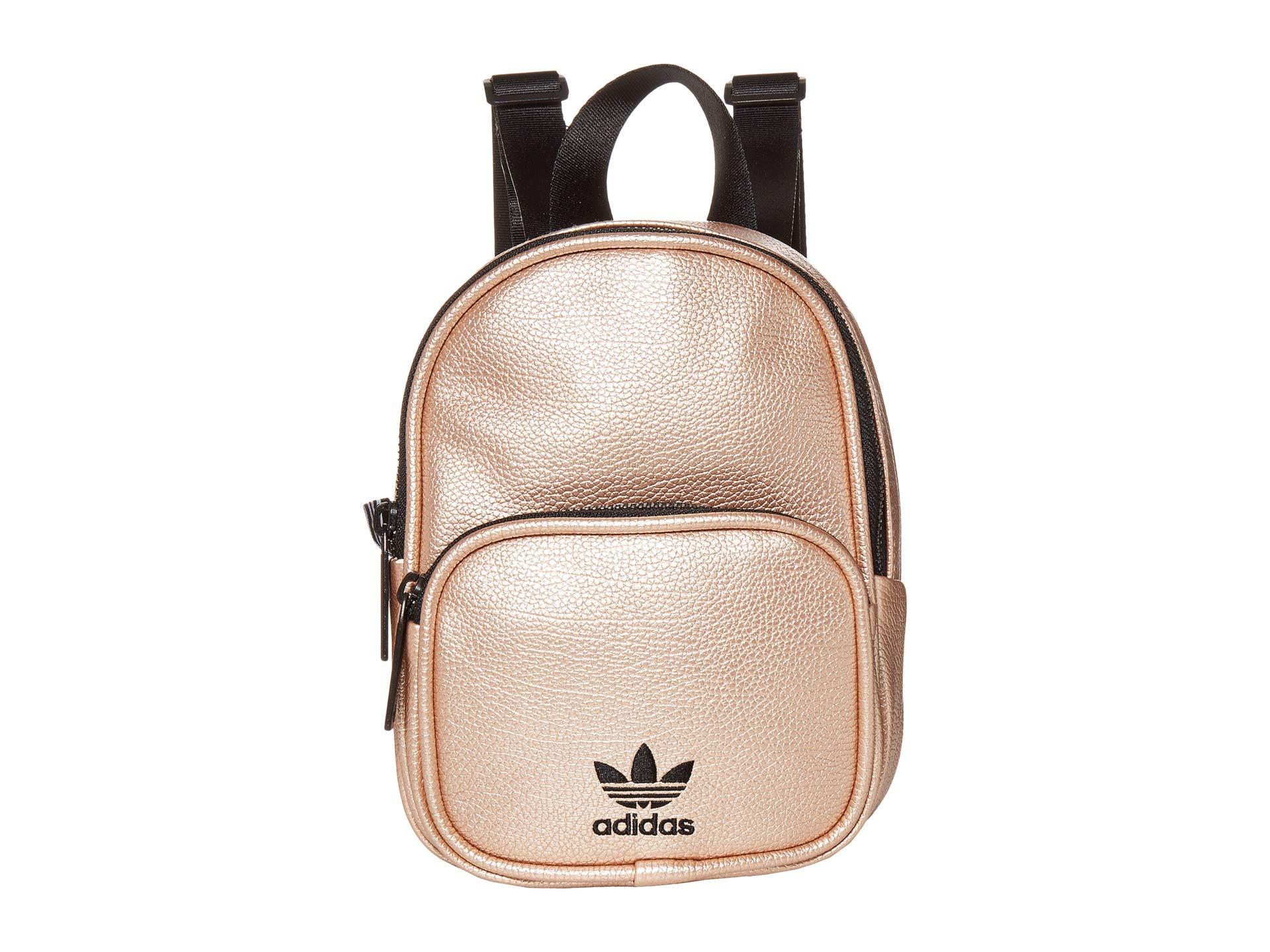 adidas originals leather backpack