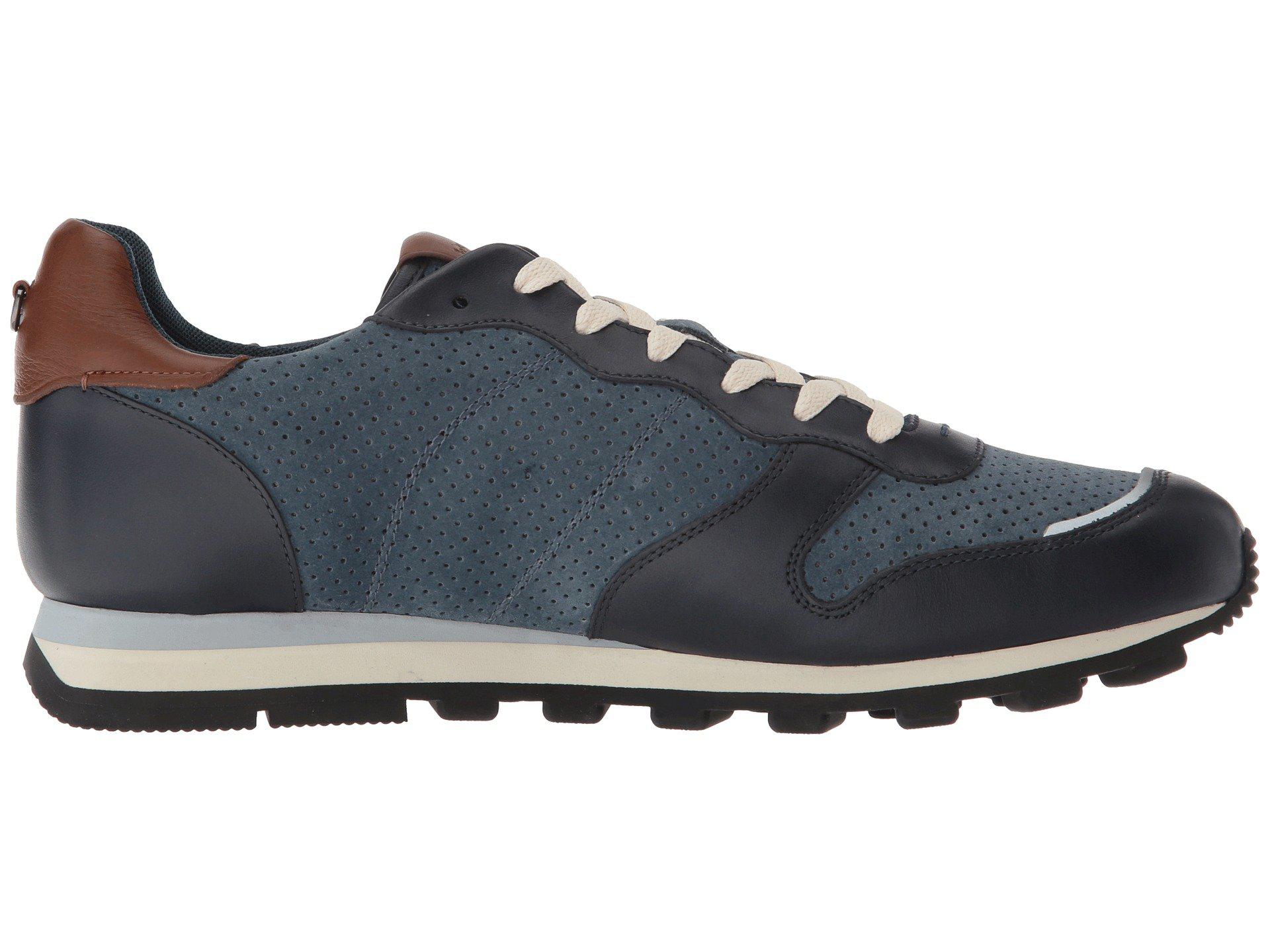 COACH C118 Perforated Runner (dusk Midnight Navy) Men's Shoes in Blue ...