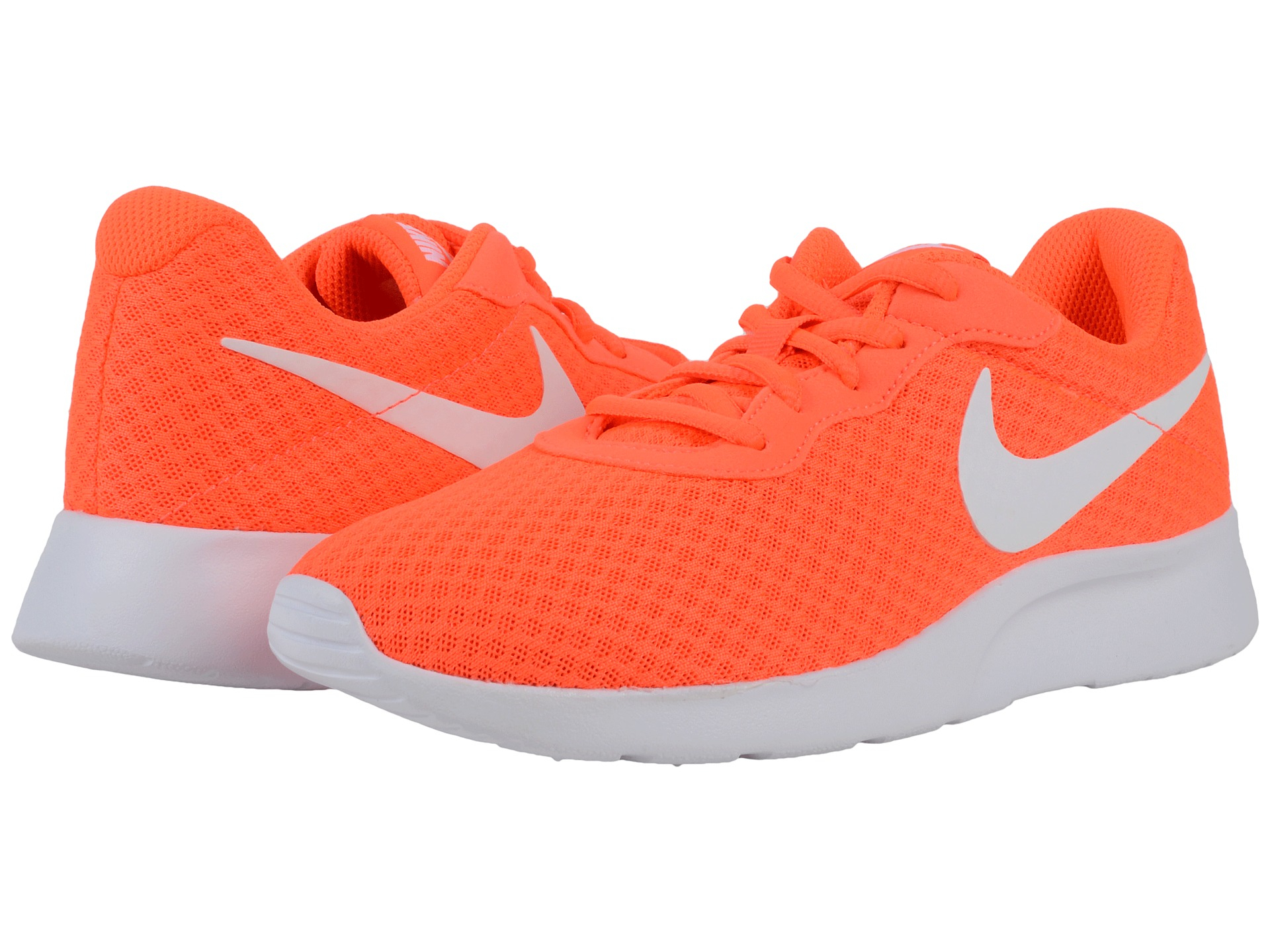 men's white and orange nike shoes
