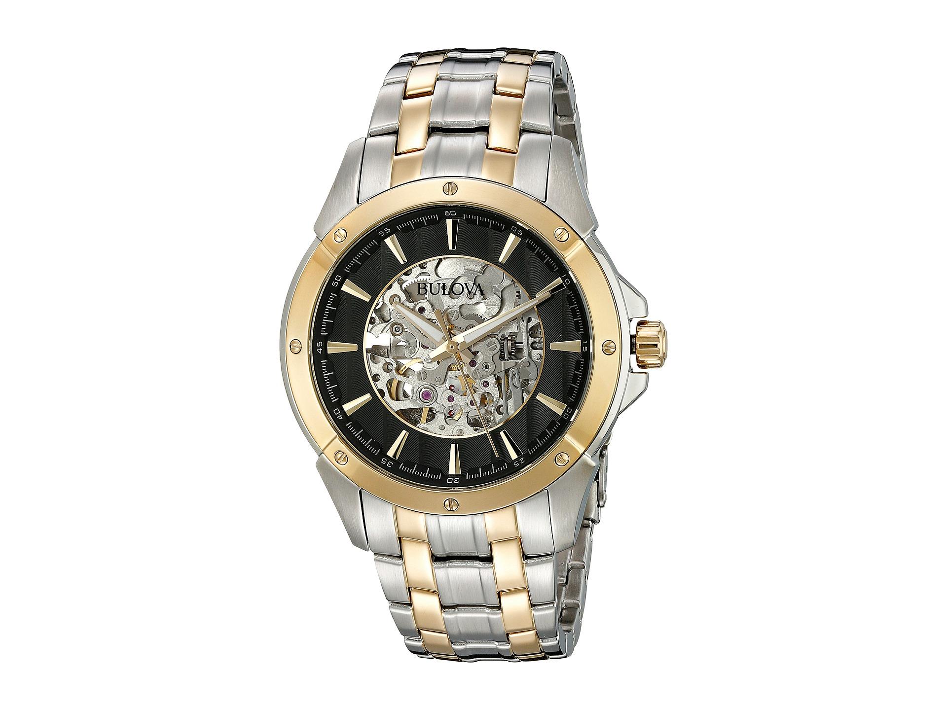 Bulova Automatics - 98a146 in Two-Tone (Metallic) for Men | Lyst