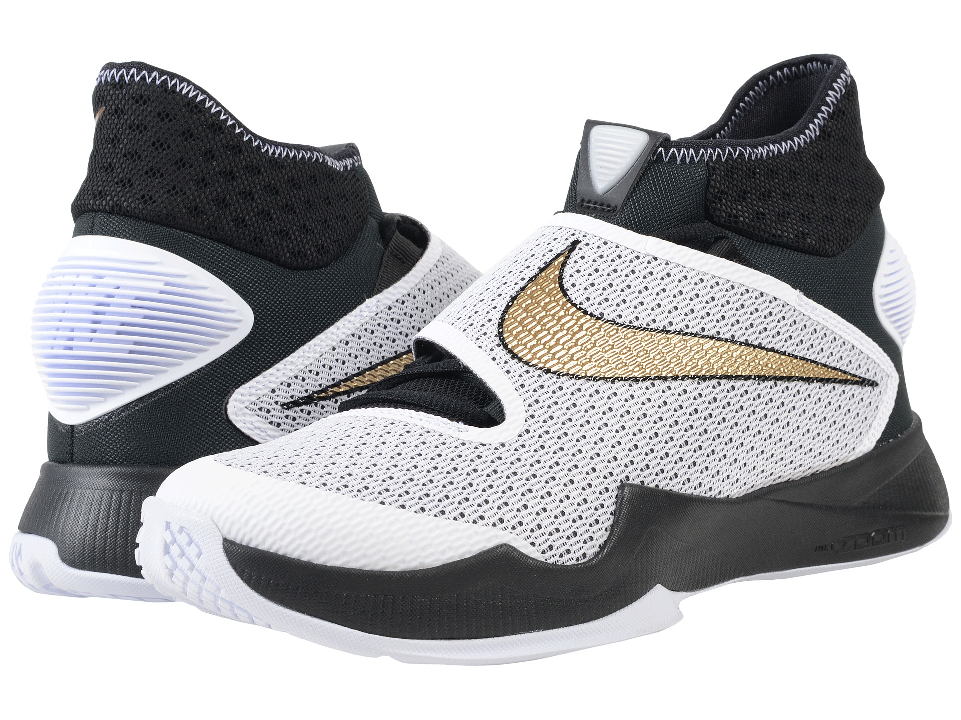 nike hyperrev black and white
