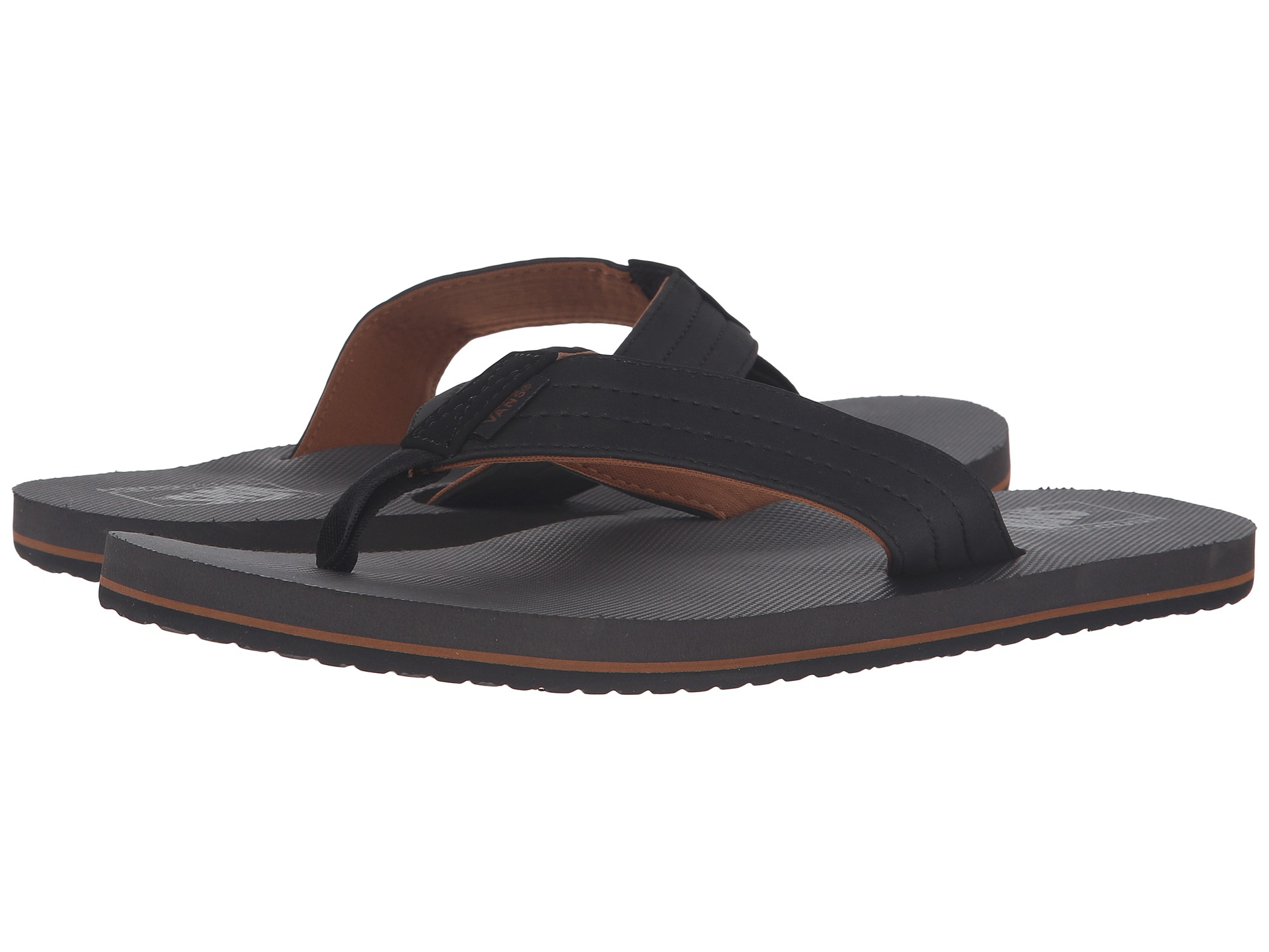 vans t street flip flops