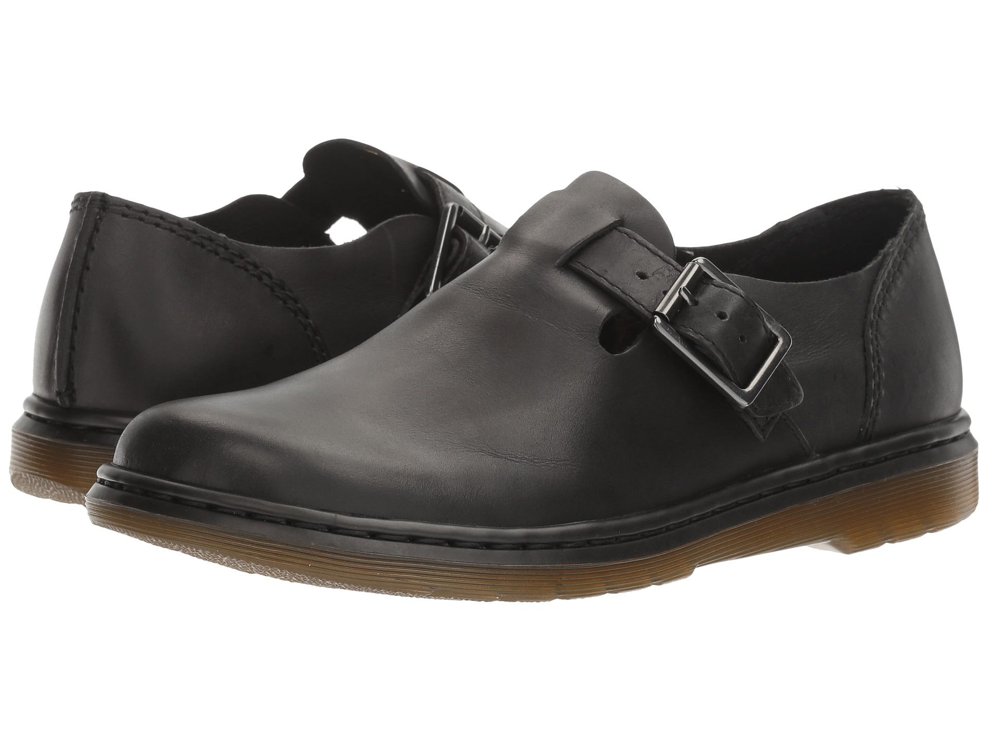 Dr. Martens Patricia Buckle Shoe in Black for Men | Lyst