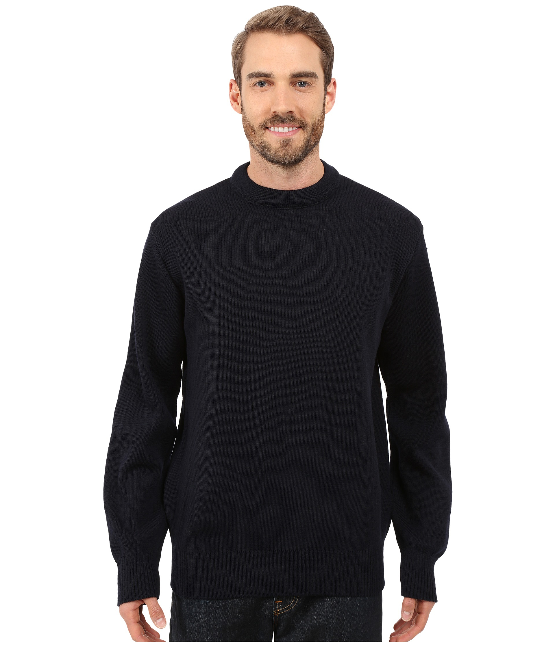 Filson Wool Crew Sweater in Navy (Black) for Men - Lyst