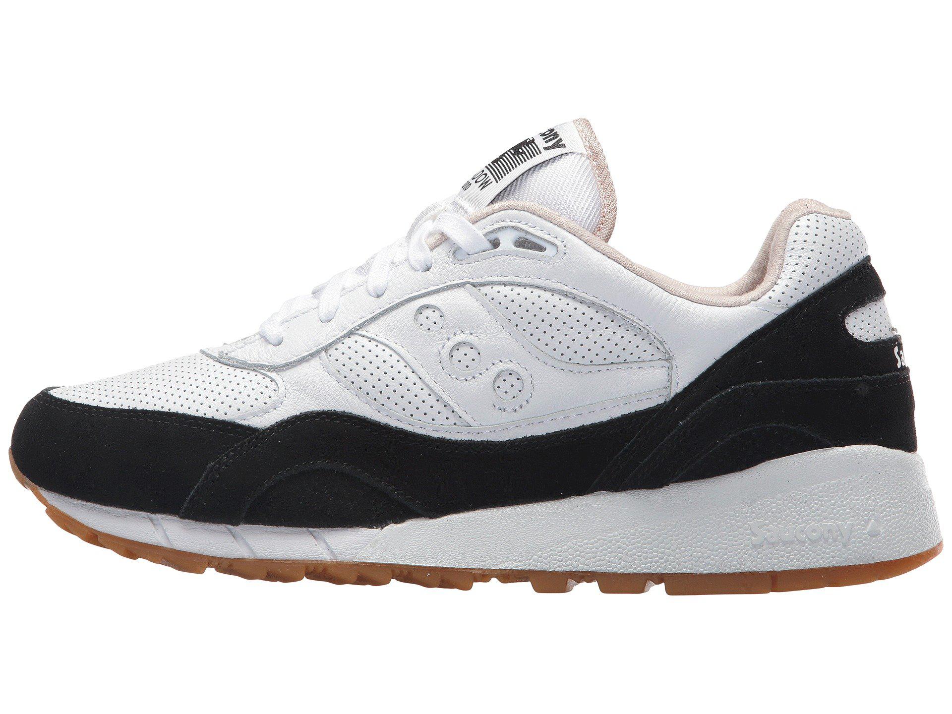 saucony shadow 6000 white black