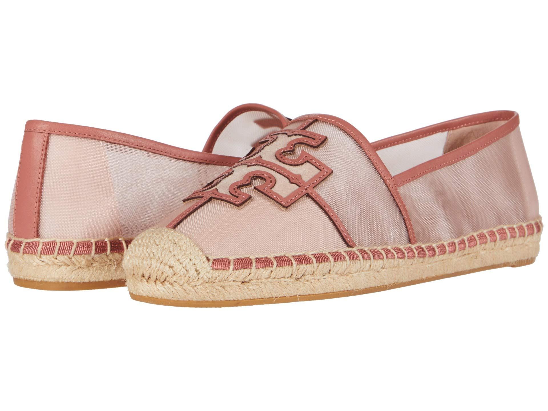 Tory Burch Ines Flat Mesh Sandals in Pink