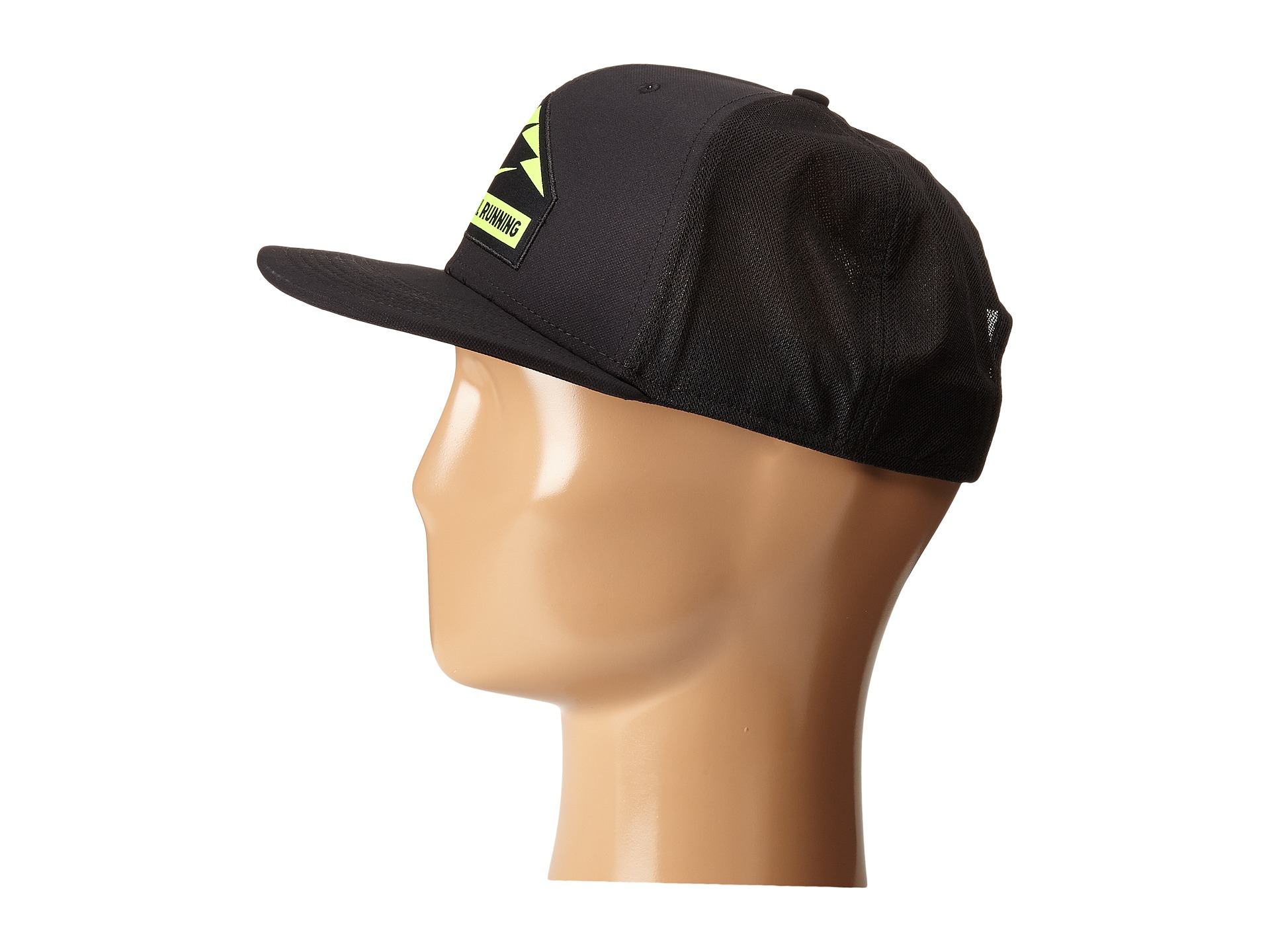 Nike Synthetic Trail Run Trucker Hat in Black for Men | Lyst