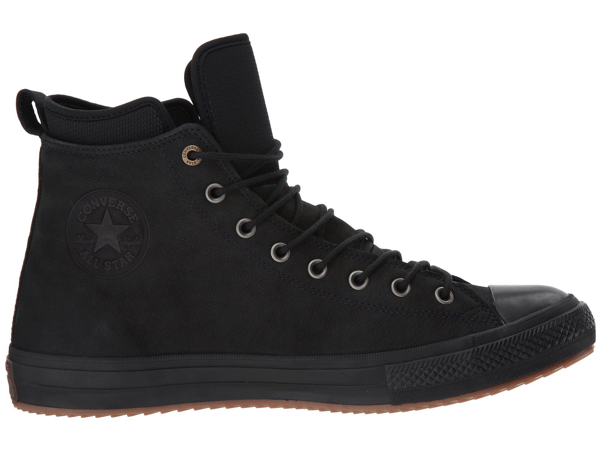 converse chuck taylor all star waterproof nubuck boot unisex leather boot
