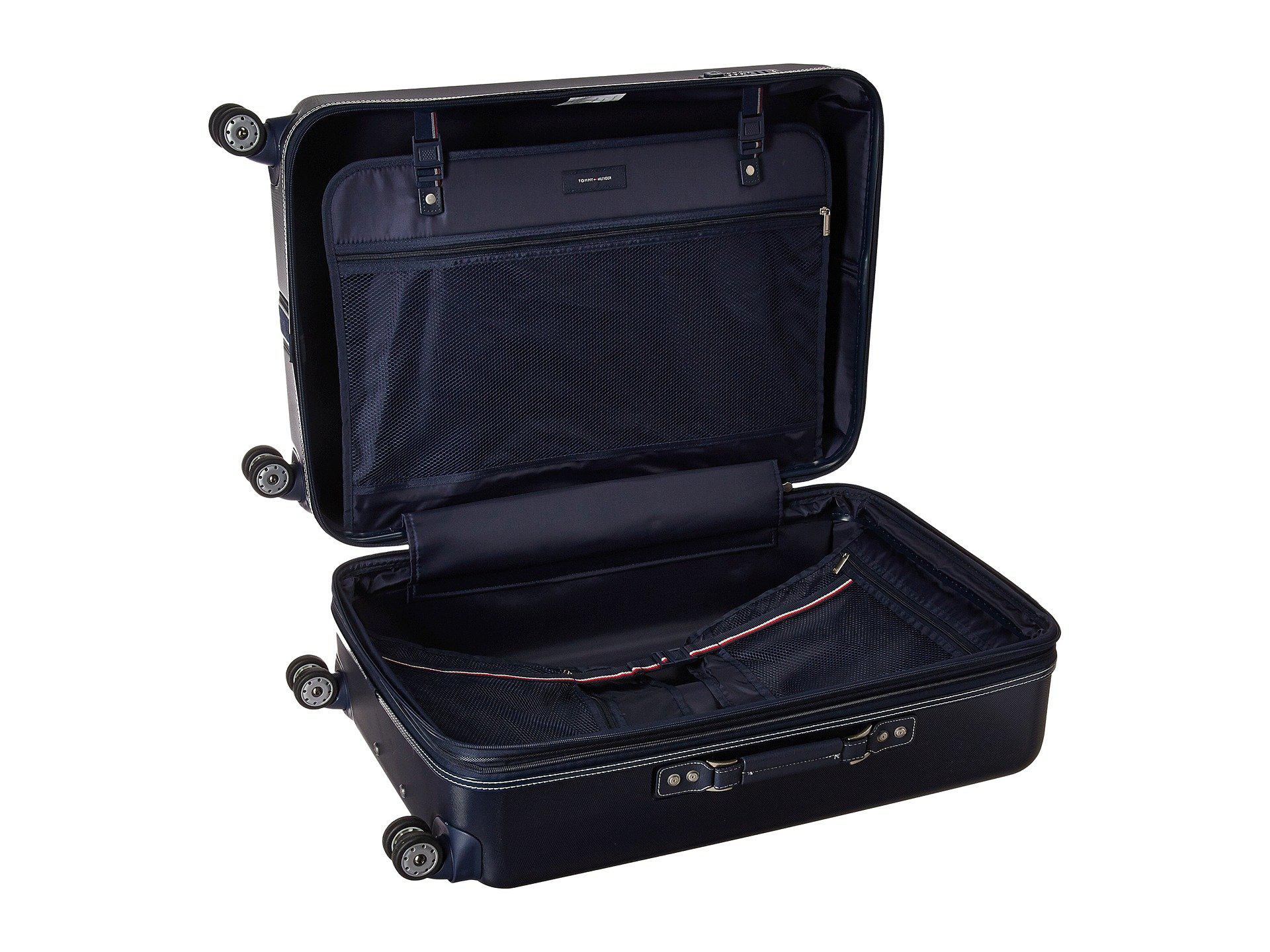 tommy hilfiger suitcase blue