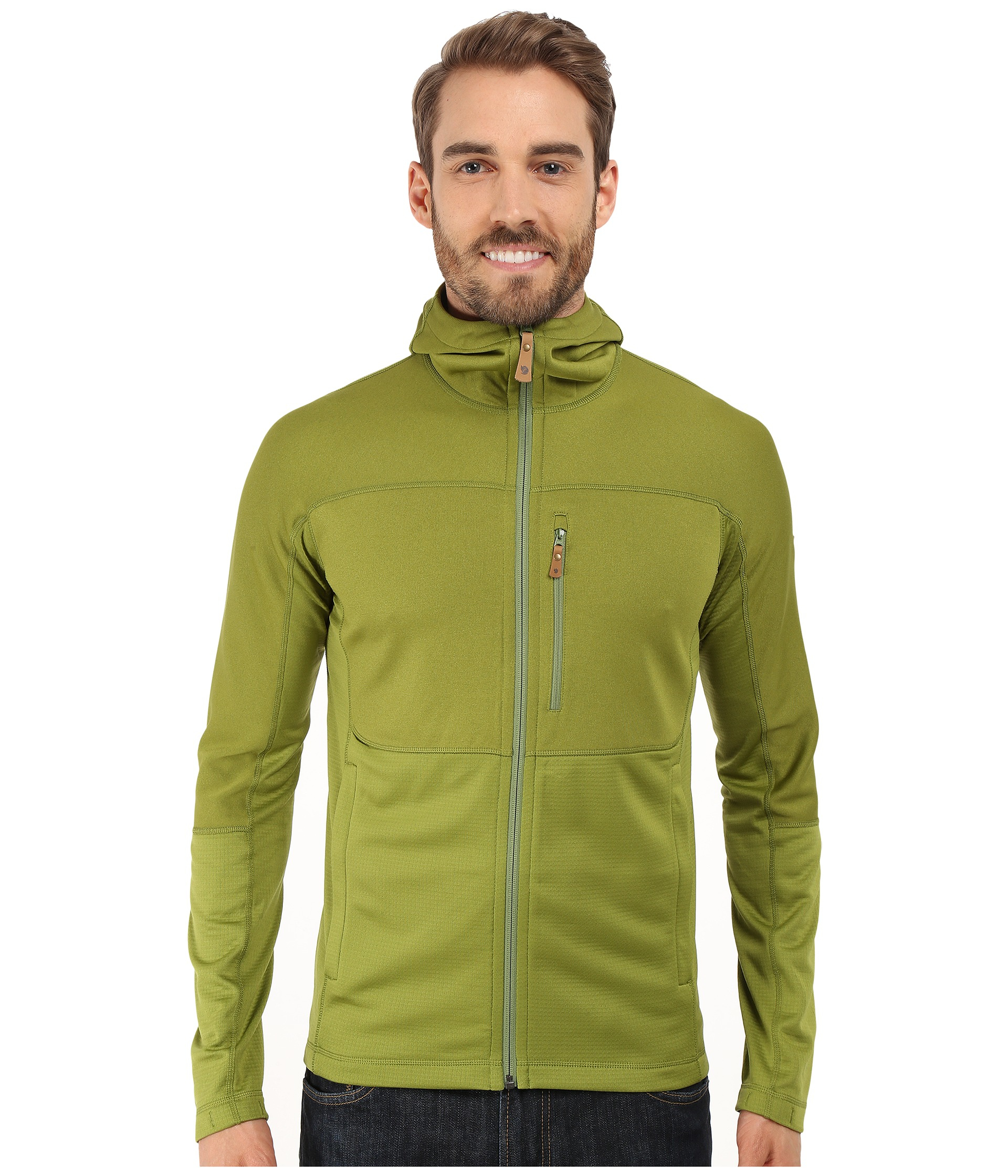 Fjallraven Abisko Trail Fleece in Green for Men - Lyst