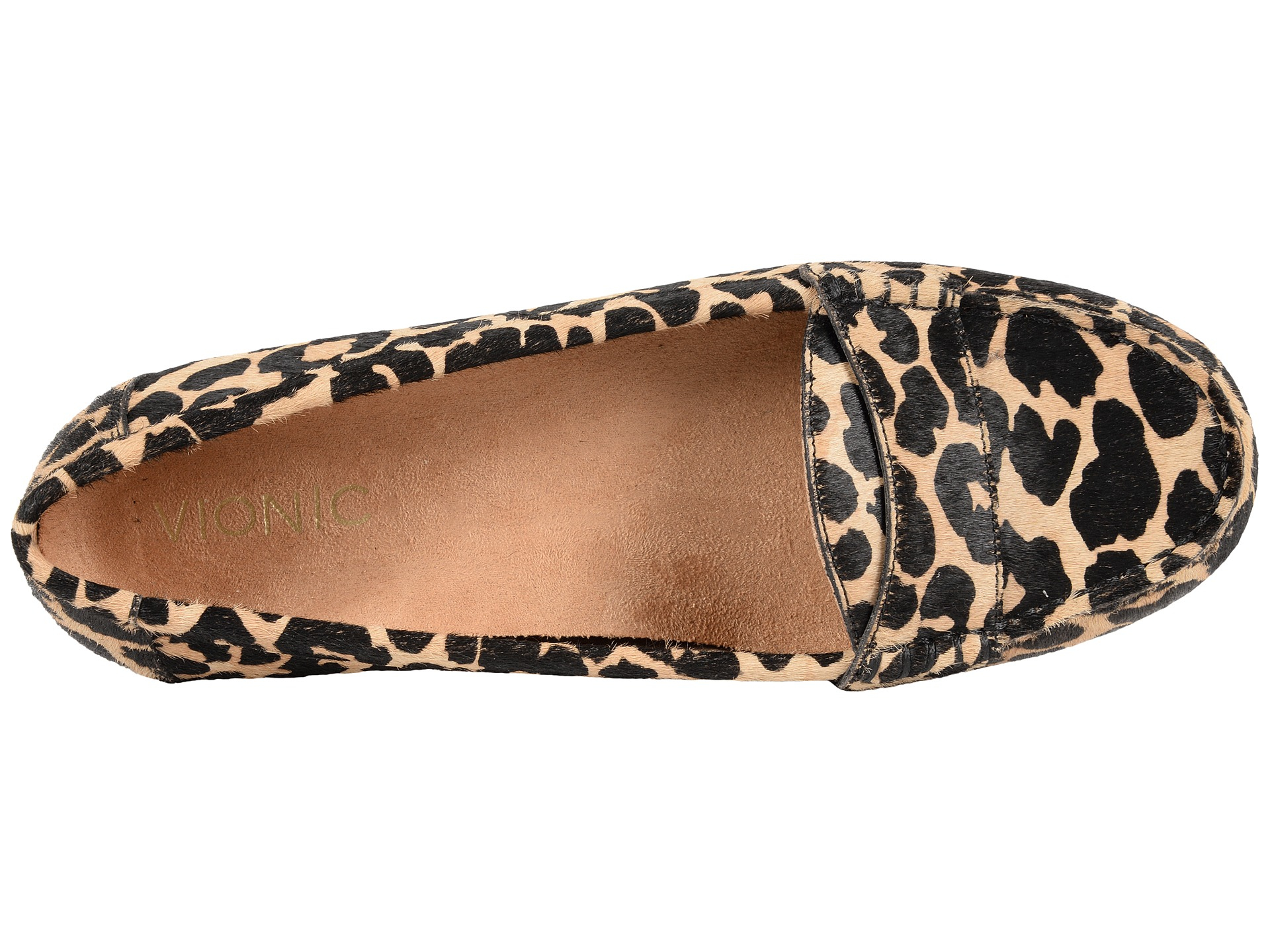 vionic chill larrun loafer leopard