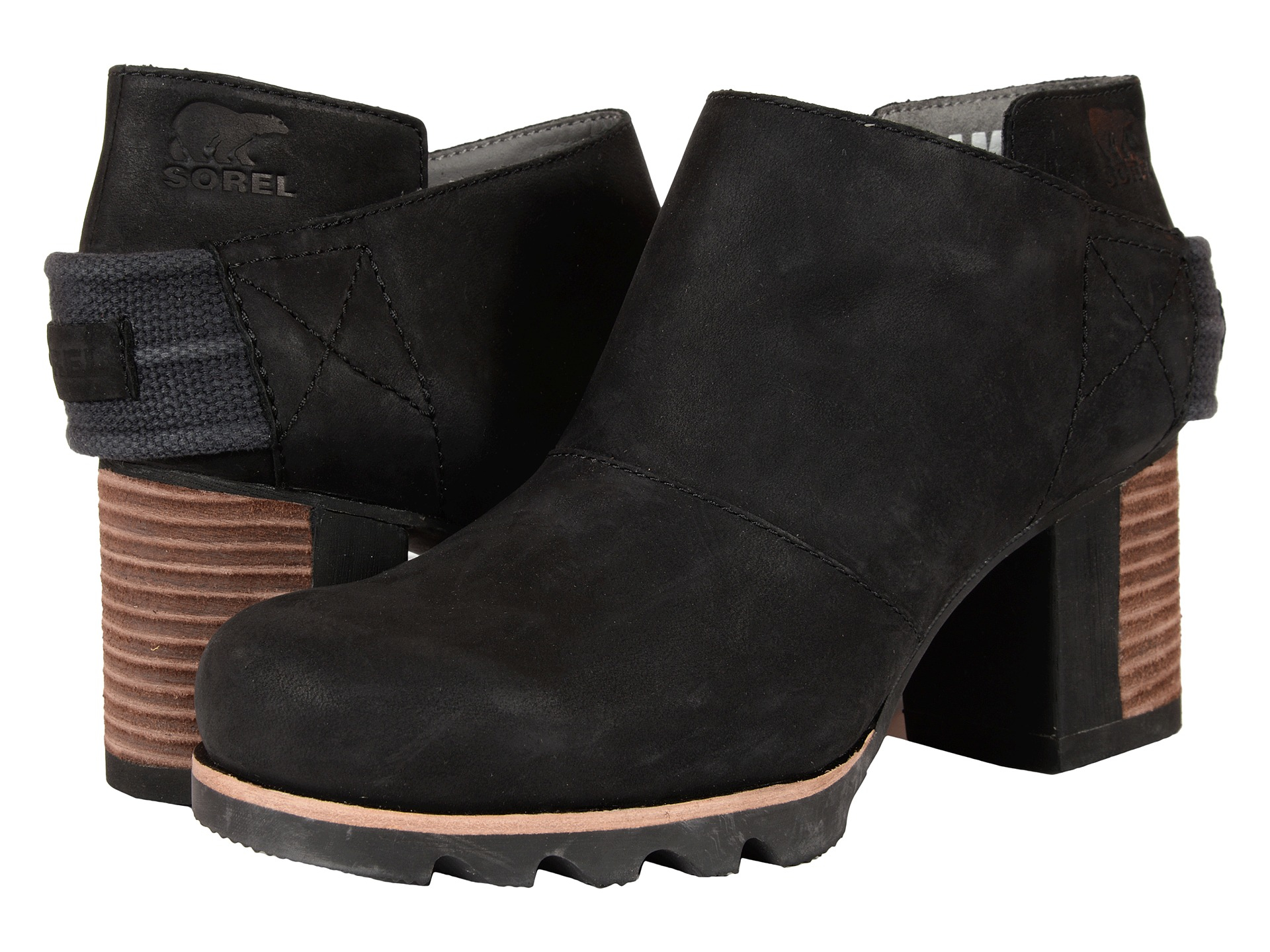 sorel addington strap bootie
