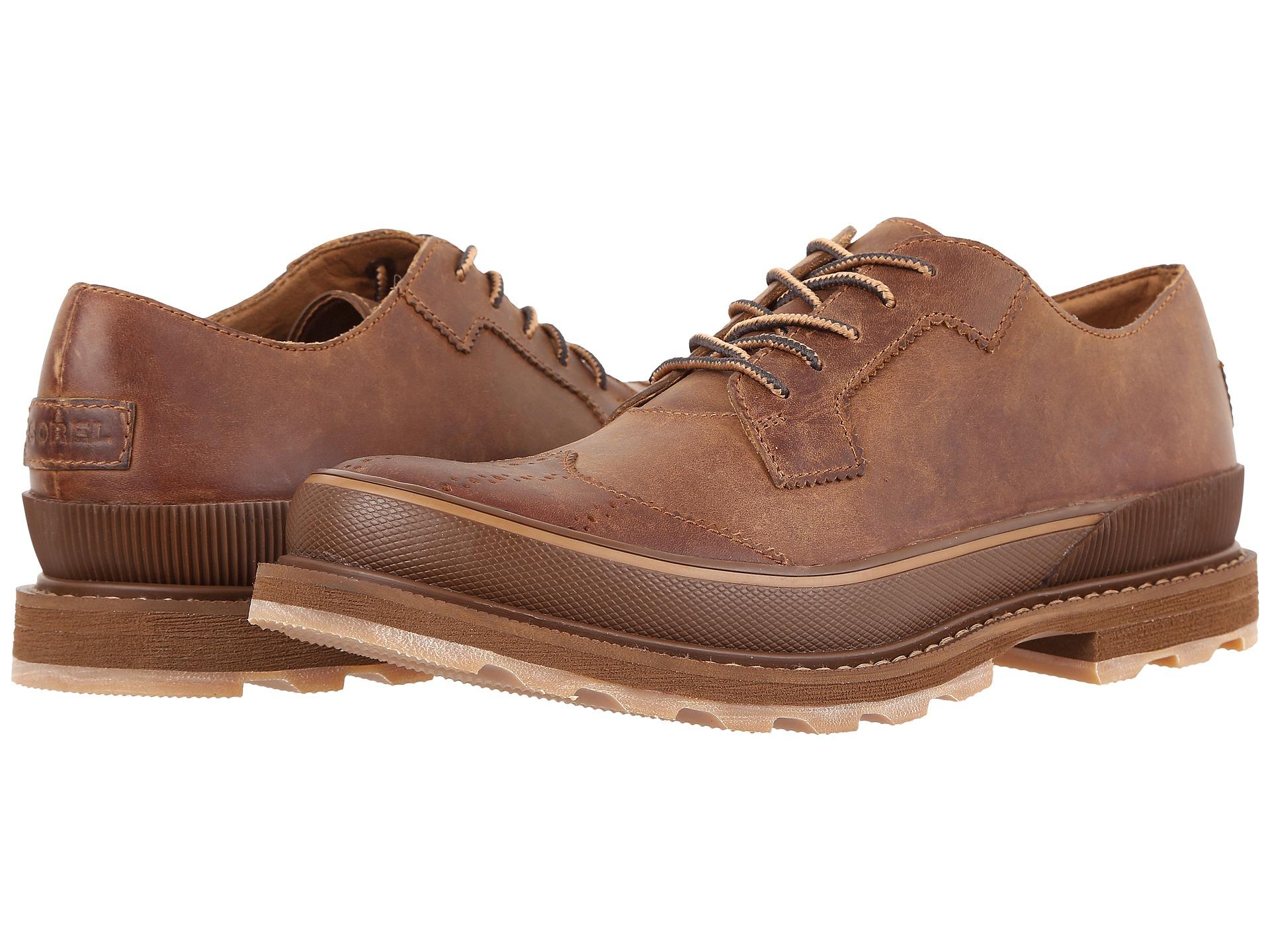 sorel men's madson wingtip waterproof oxford boot