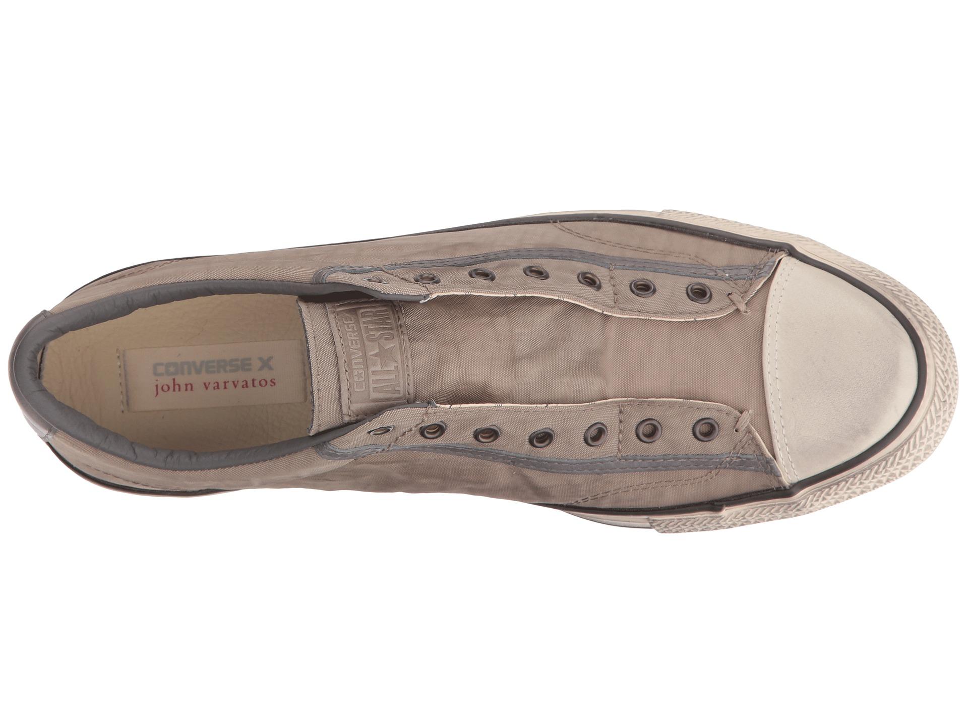 jv painted nylon low top