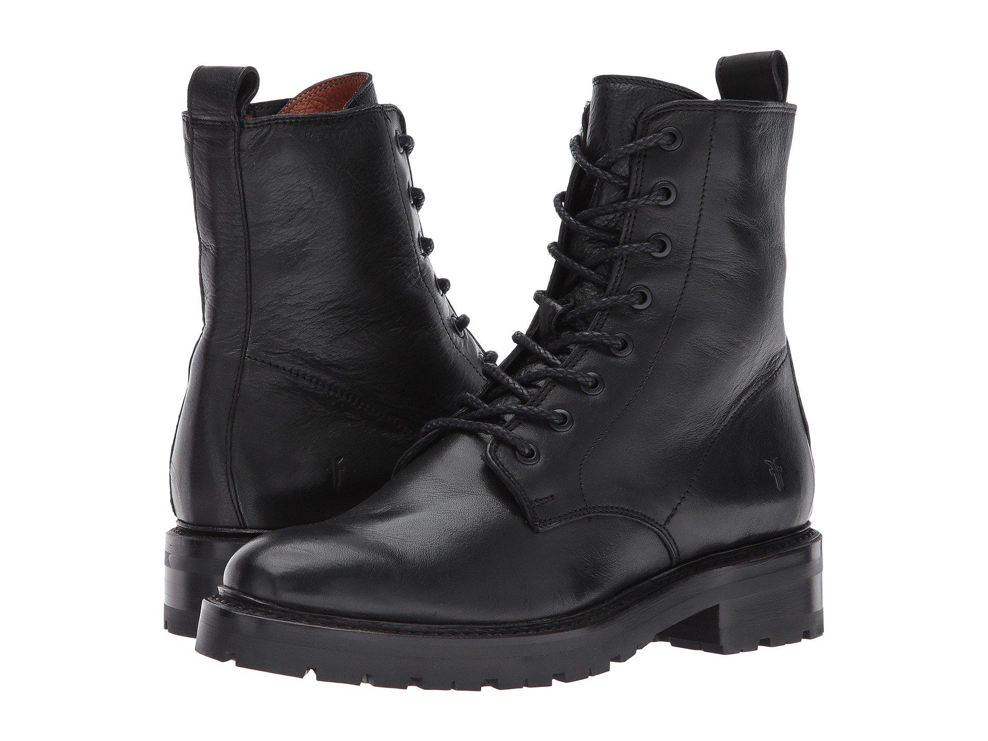 julie combat boot frye