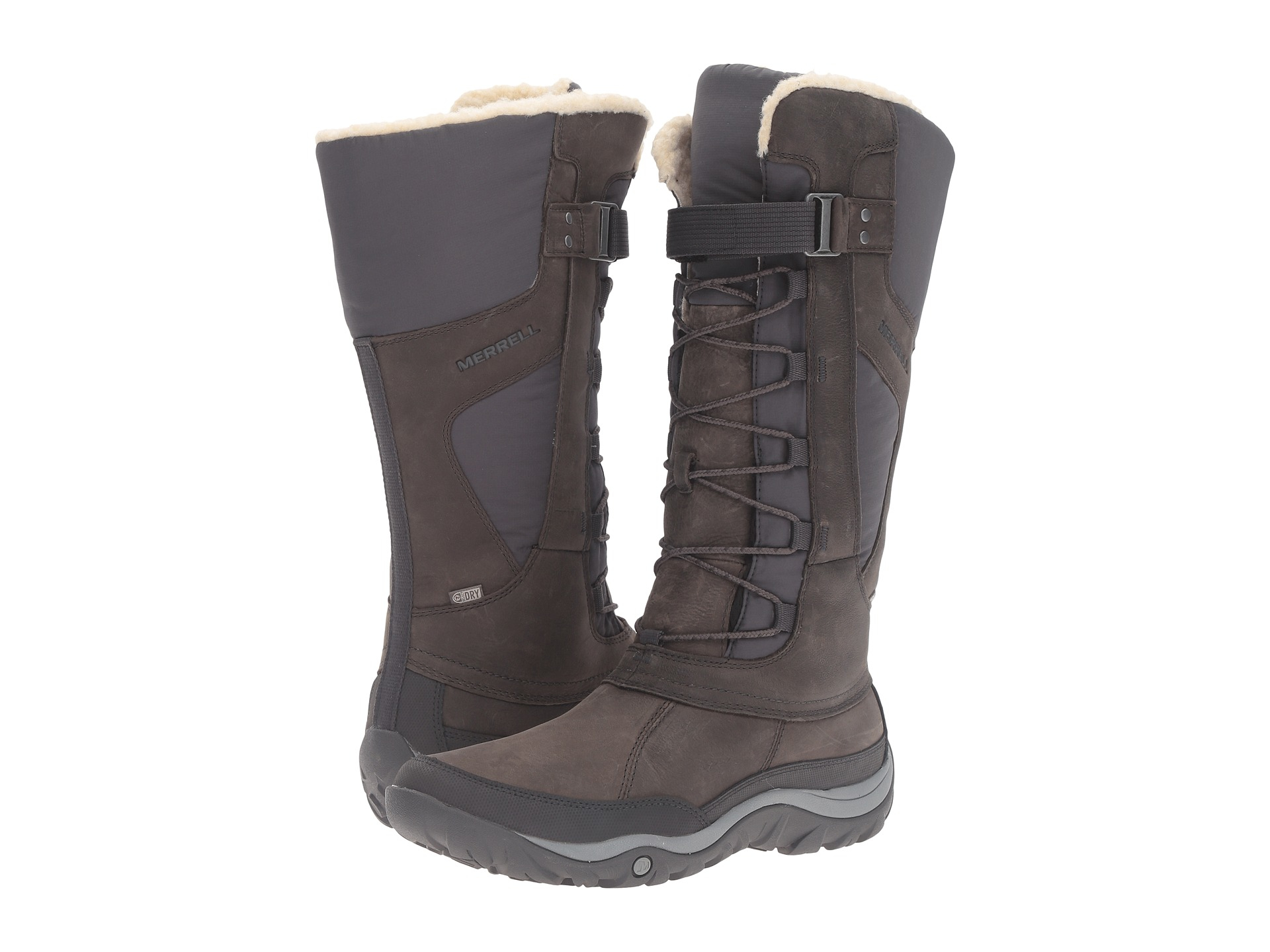 Merrell Leather Murren Tall Waterproof - Lyst