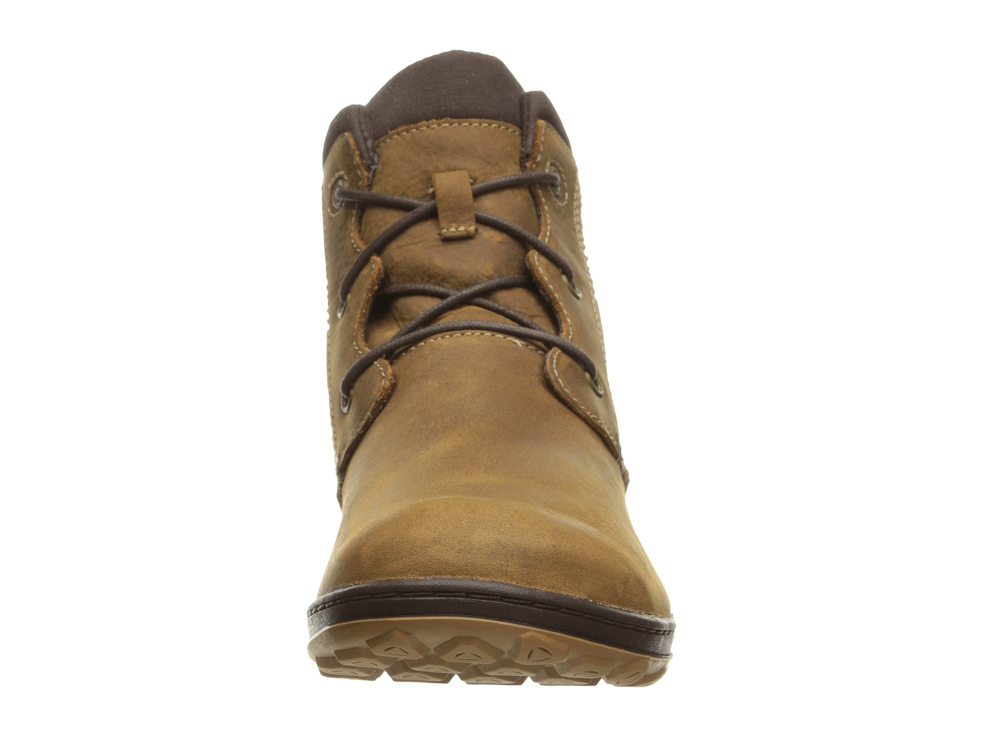 Merrell Leather Ashland Vee Ankle in Brown - Lyst