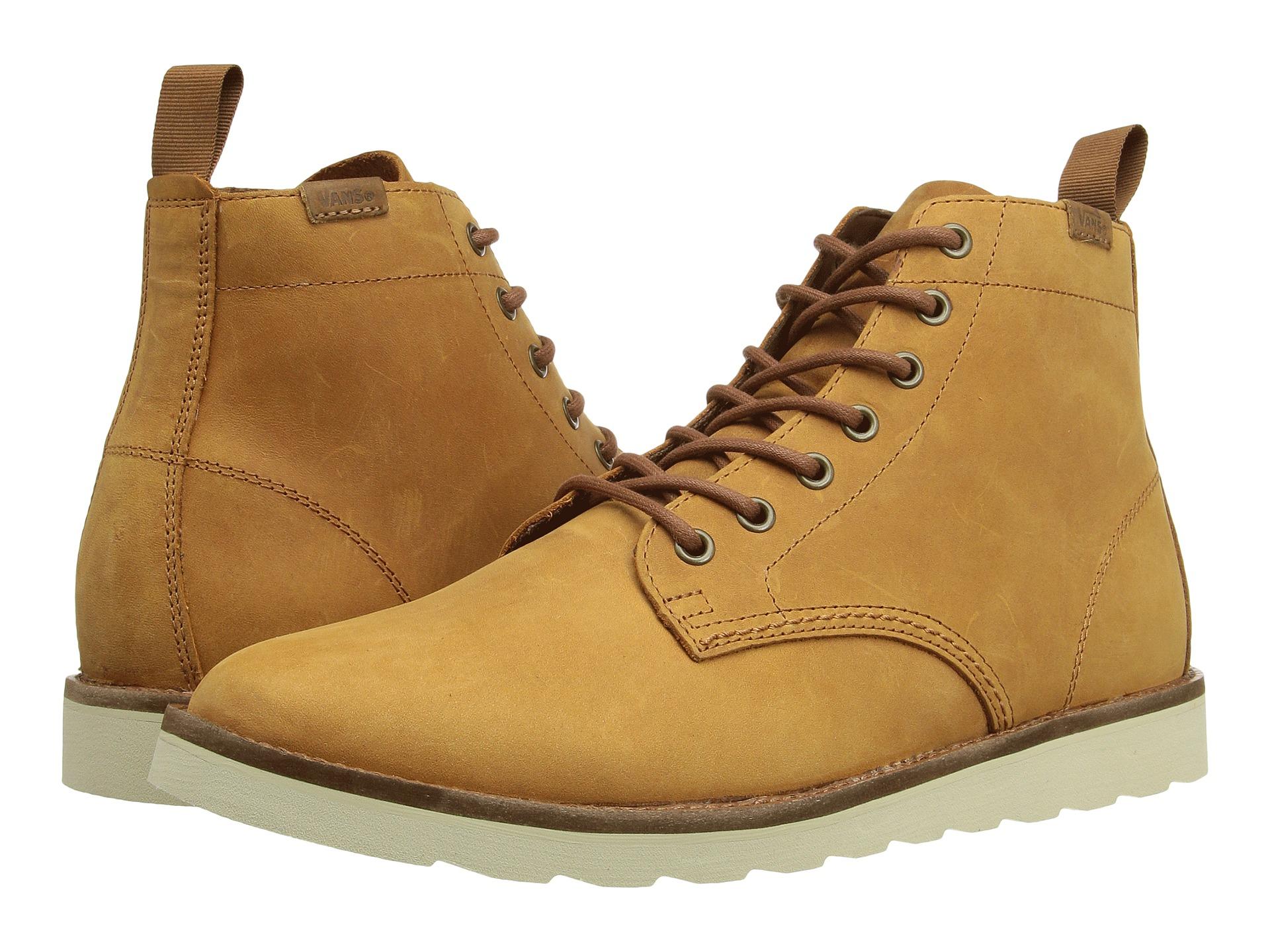 Vans Leather Sahara Boot in (Leather) Light Brown (Brown) for Men - Lyst