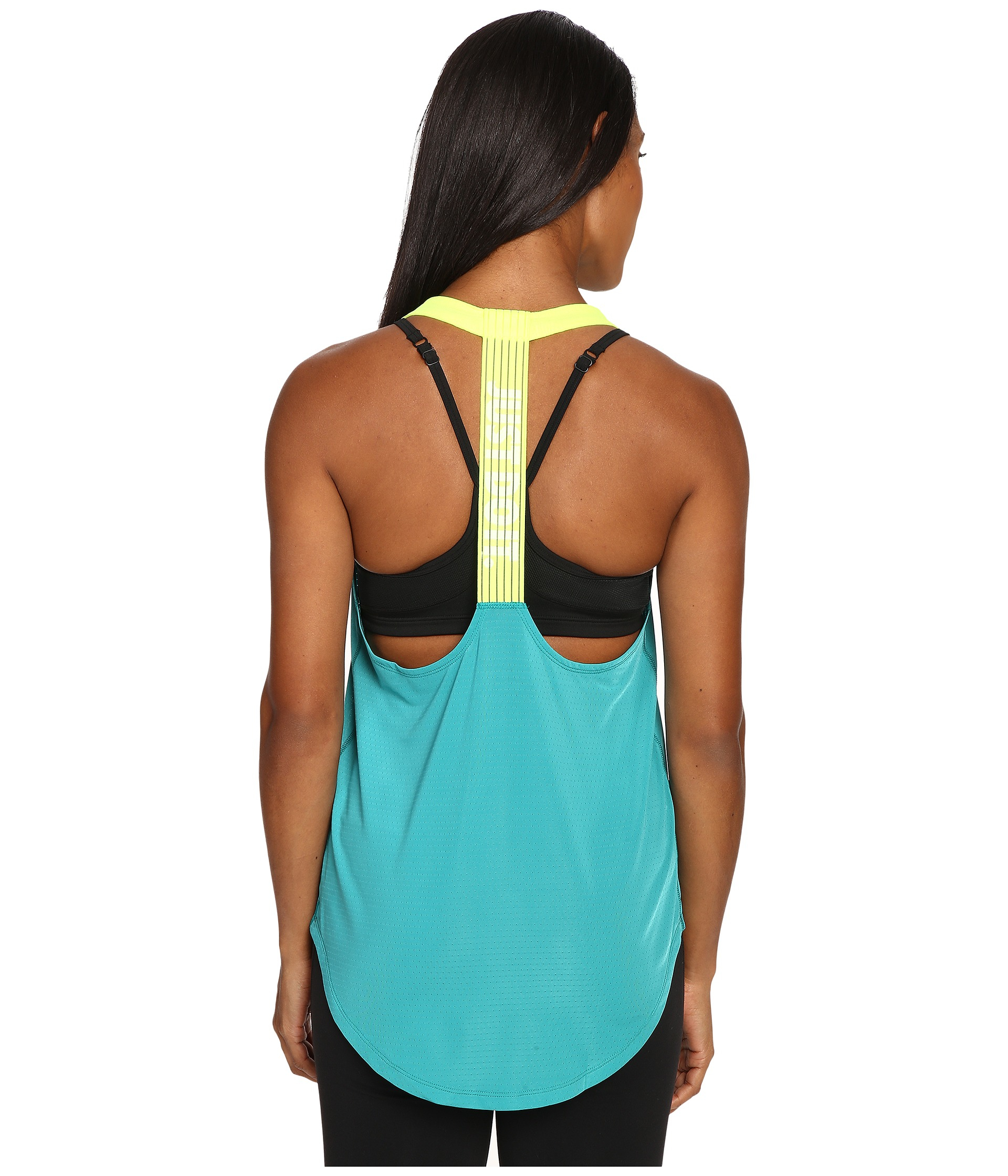Nike Synthetic Elastika Elevate Just Do It™ Training Tank Top in Blue - Lyst