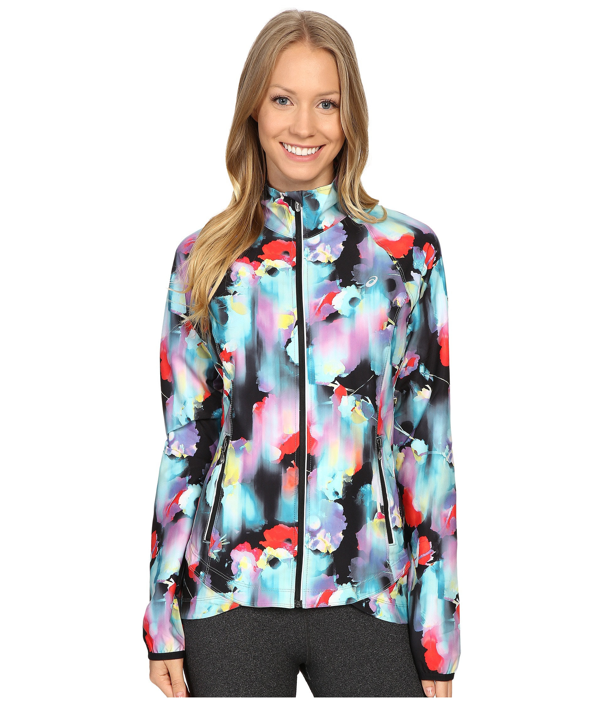 asics women's packable jacket