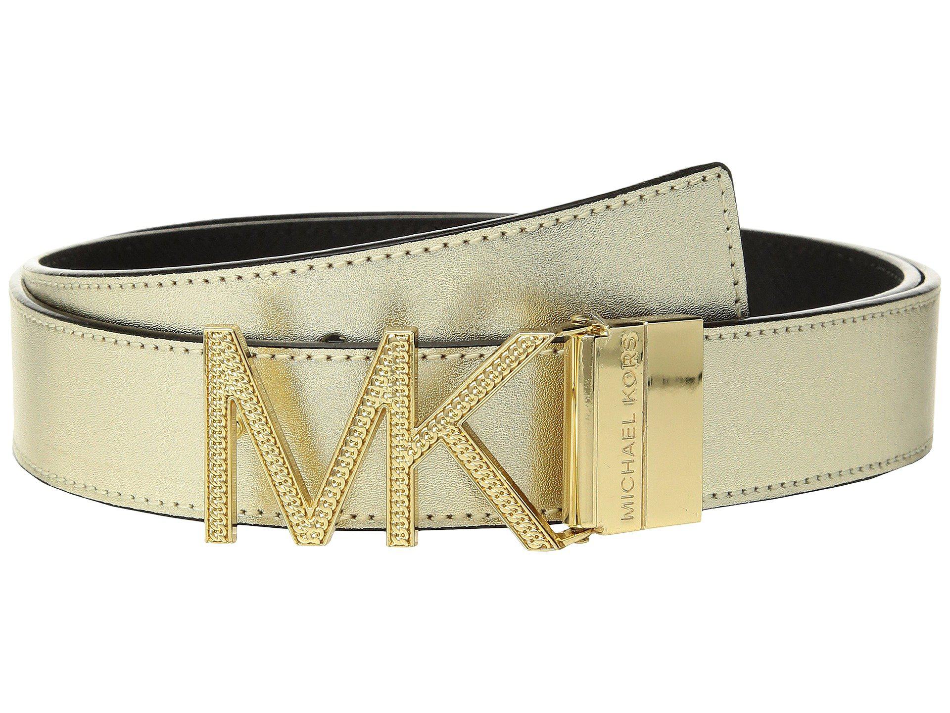 michael kors belt womens yellow