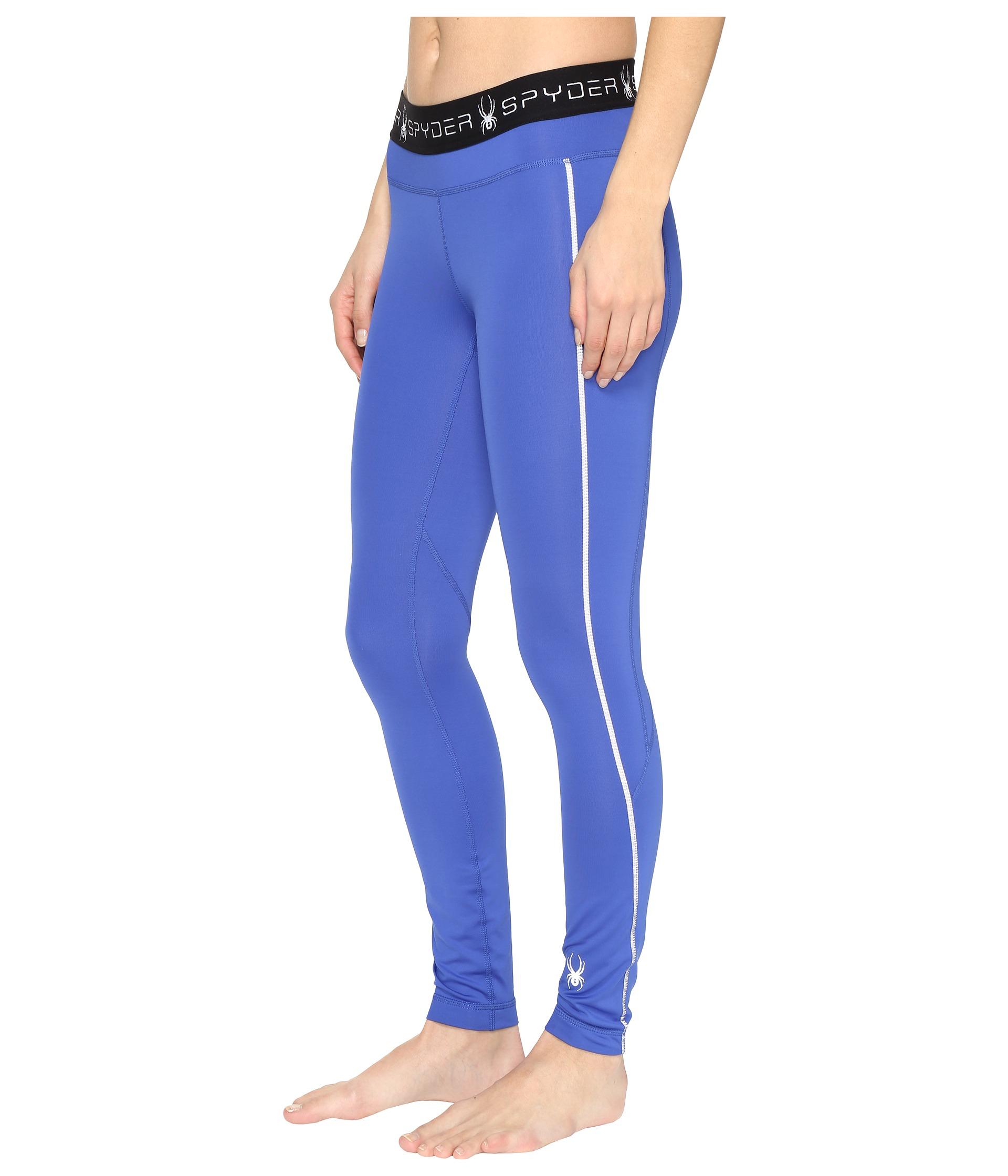Spyder Synthetic Spydher Tights in Blue Lyst
